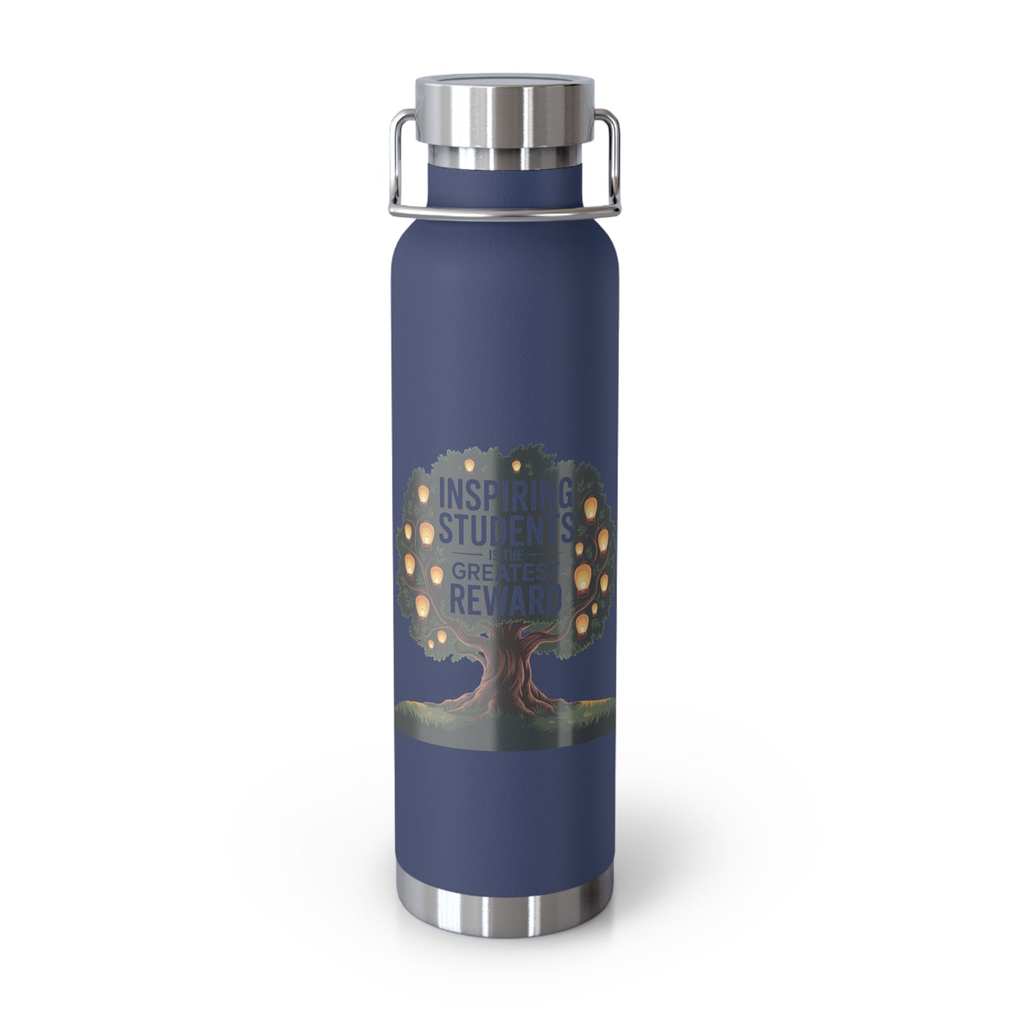 Inspiring Students is the Greatest Reward -22oz Copper Teachers Tumbler