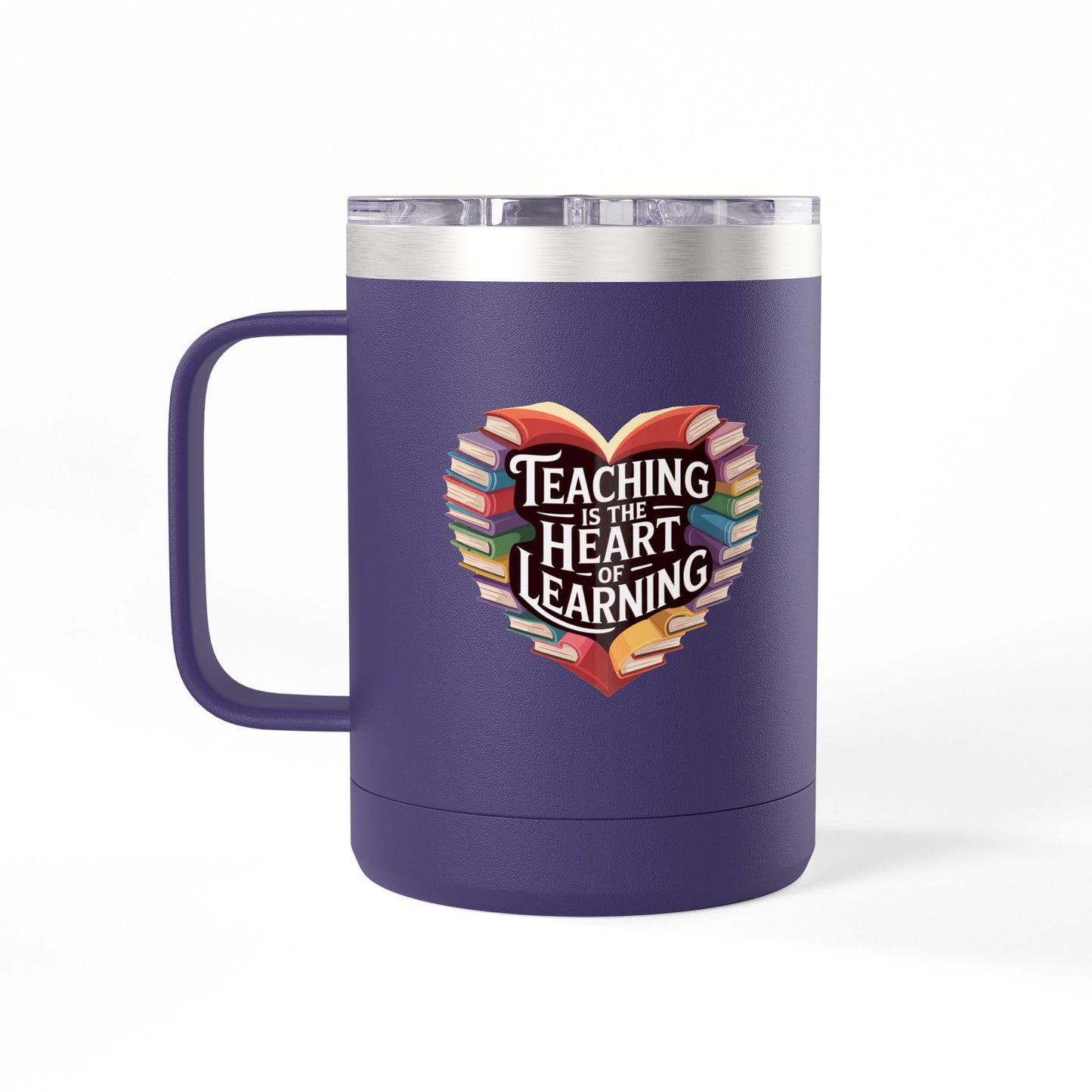 Teaching is the Heart of Learning - 15oz Teacher Coffee Mug