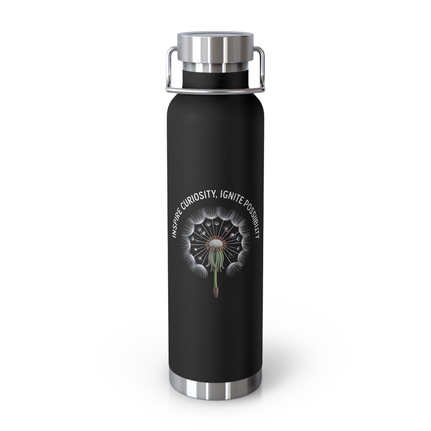 Inspire Curiosity, Ignite Possibility -22oz Copper Teachers Tumbler