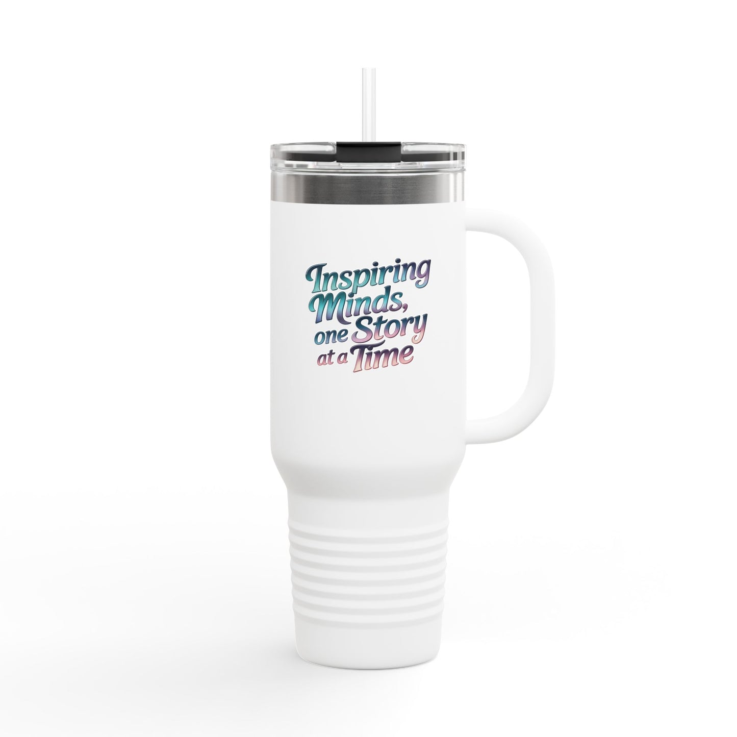 Inspiring Minds, One Story at a Time - 40oz Tumbler for Educators