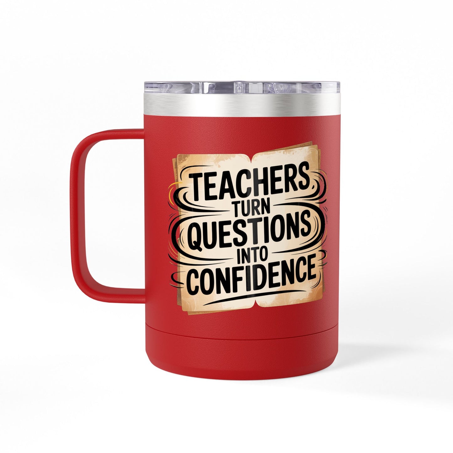 Teachers Create Safe Spaces for Growth - 15oz Teacher Coffee Mug