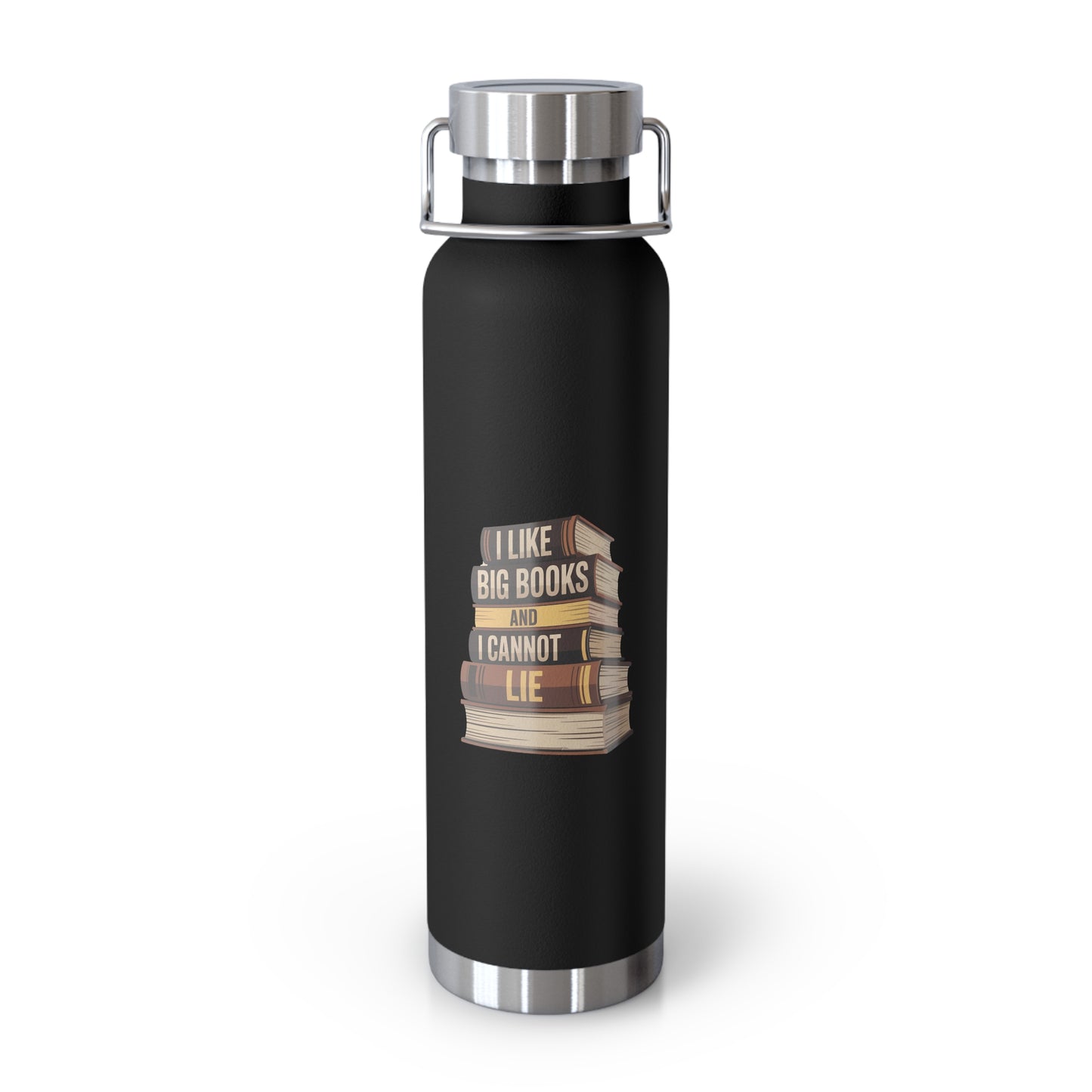 I Like Big Books and I Cannot Lie -22oz Copper Teachers Tumbler
