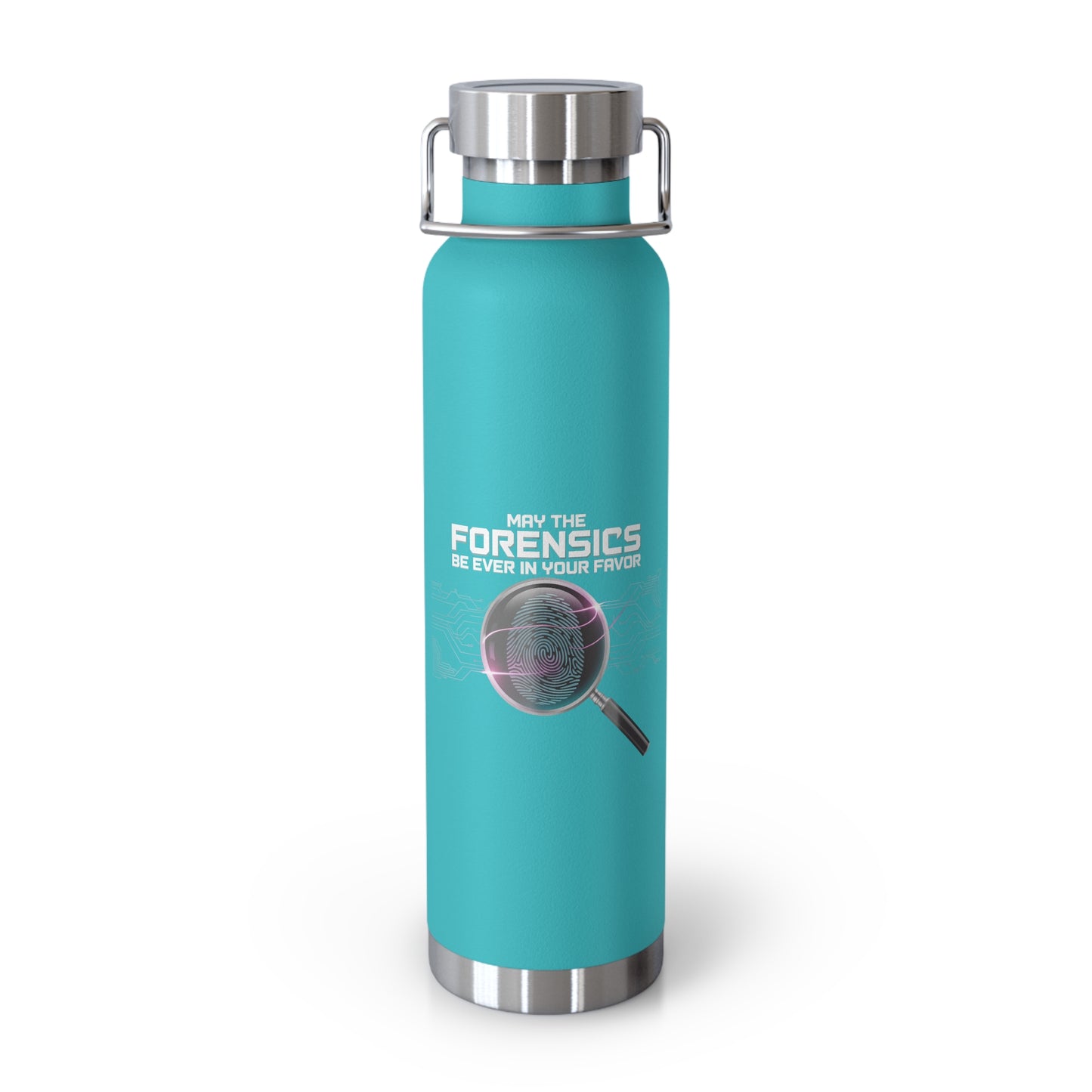 May the Forensics be Ever in Your Favor -22oz Copper Teachers Tumbler