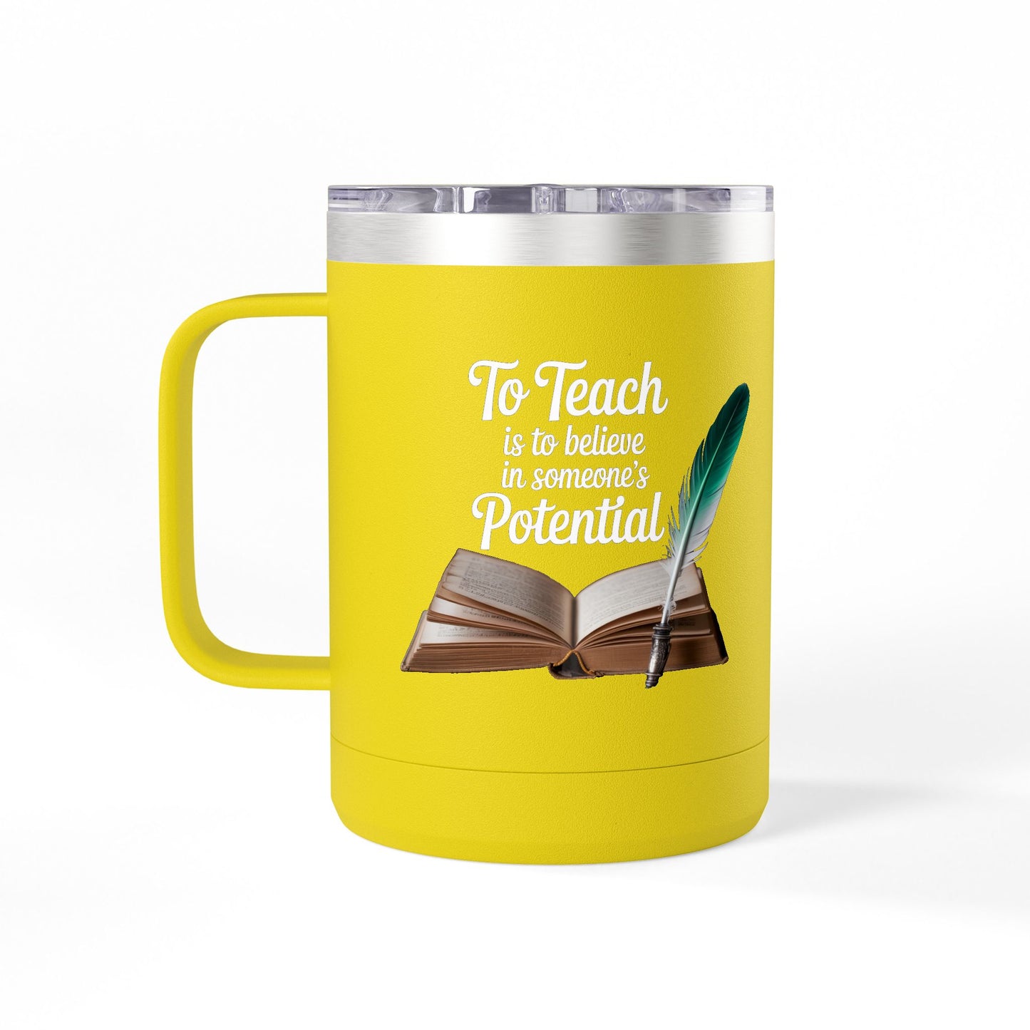 Teachers Create Safe Spaces for Growth - 15oz Teacher Coffee Mug