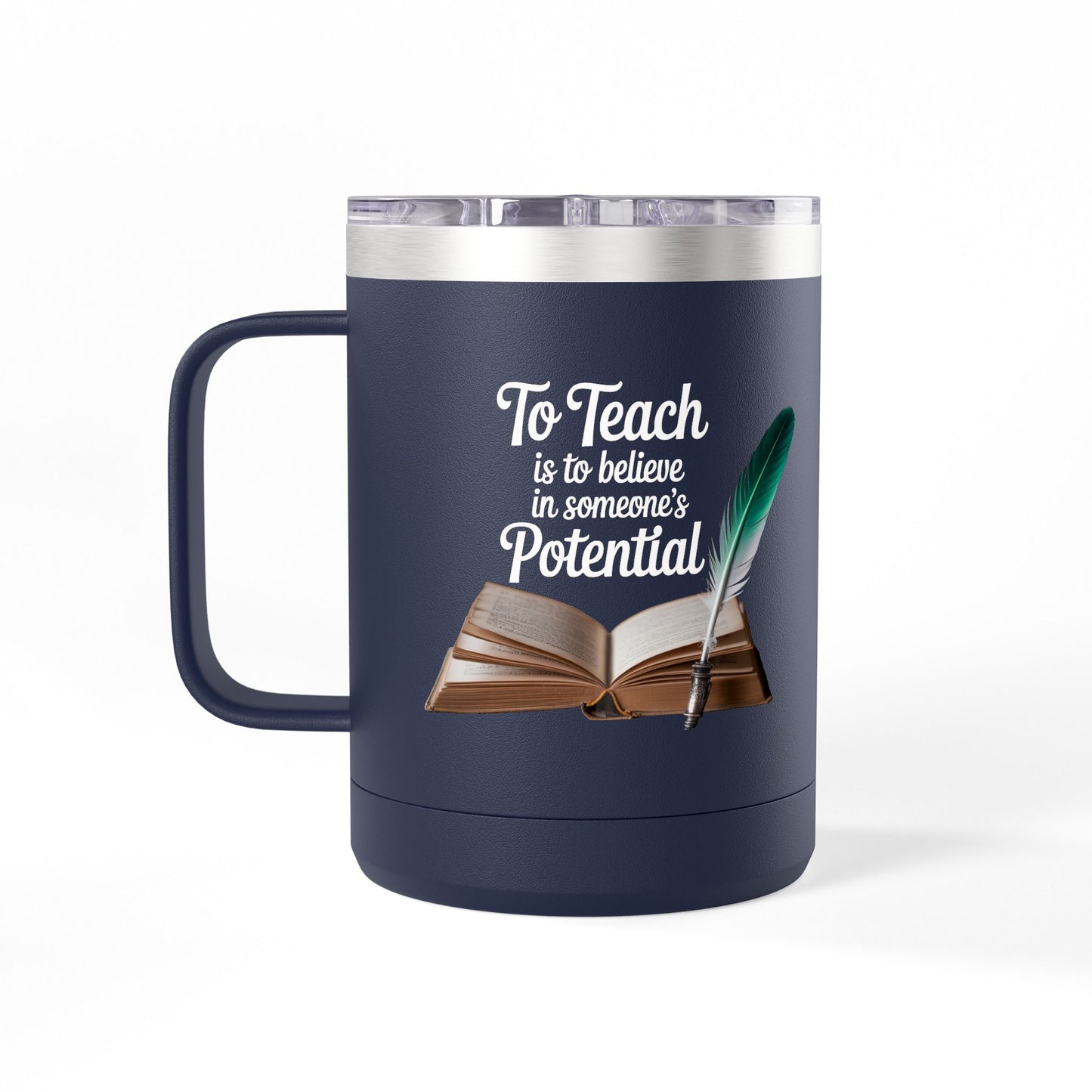 Teachers Create Safe Spaces for Growth - 15oz Teacher Coffee Mug