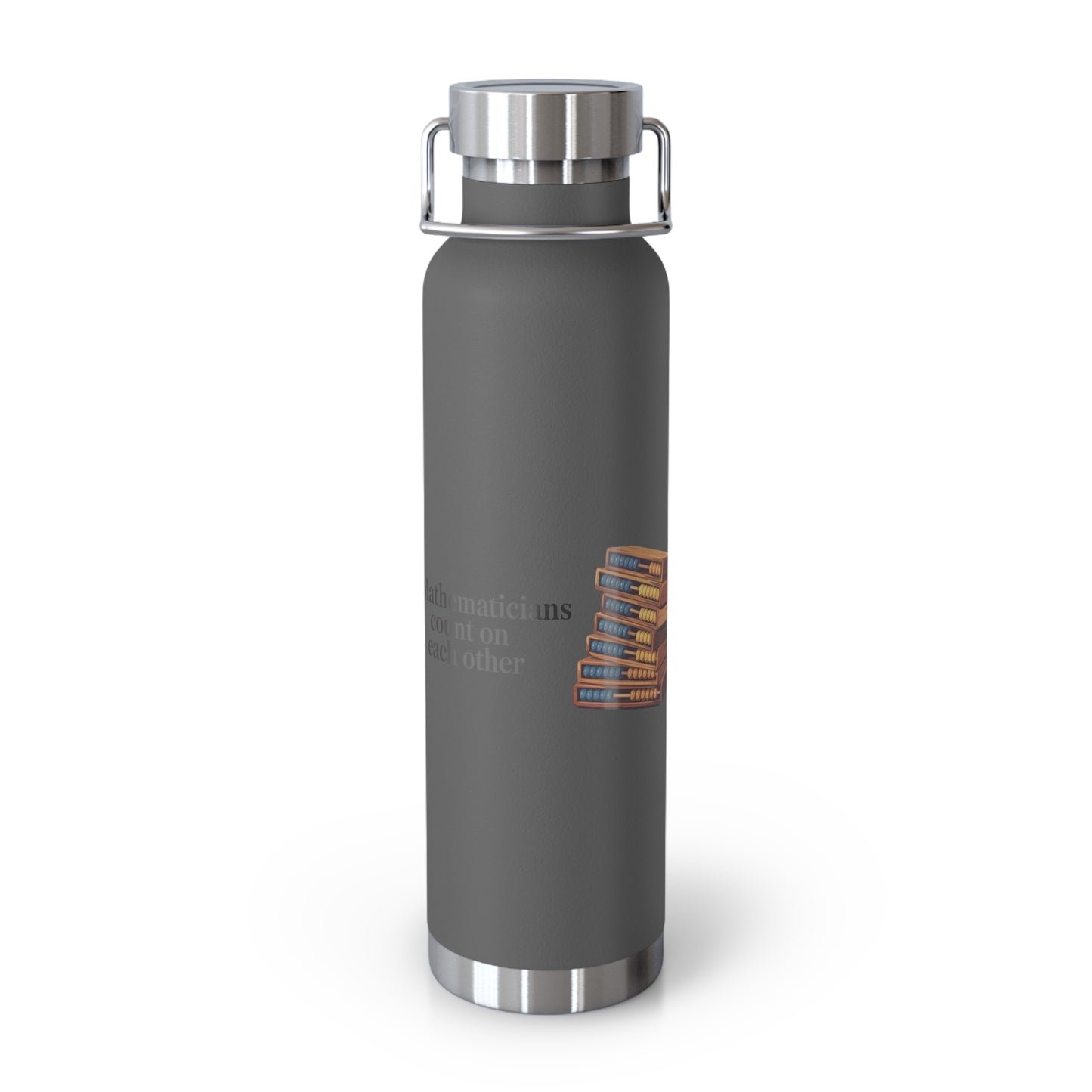 Mathematicians Count on Each Other -22oz Copper Teachers Tumbler