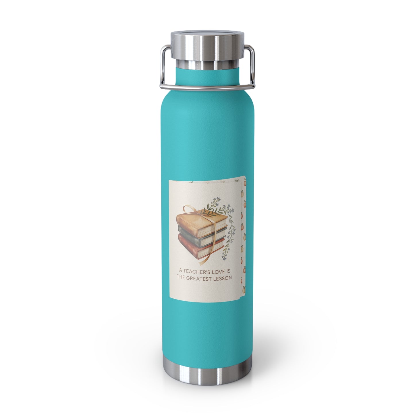 Teachers Love is the Greatest Lesson -22oz Copper Teachers Tumbler