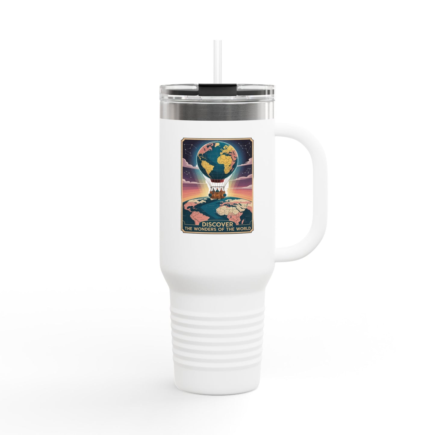 Discover the Wonders of the World - 40oz Tumbler for Educators