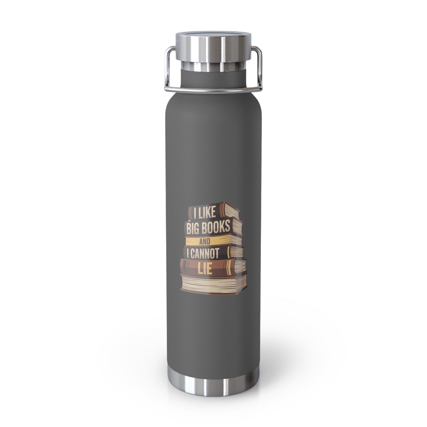I Like Big Books and I Cannot Lie -22oz Copper Teachers Tumbler