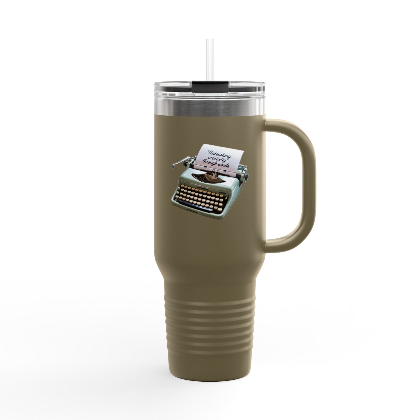 Unleashing Creativity Through Words - 40oz Tumbler for Educators