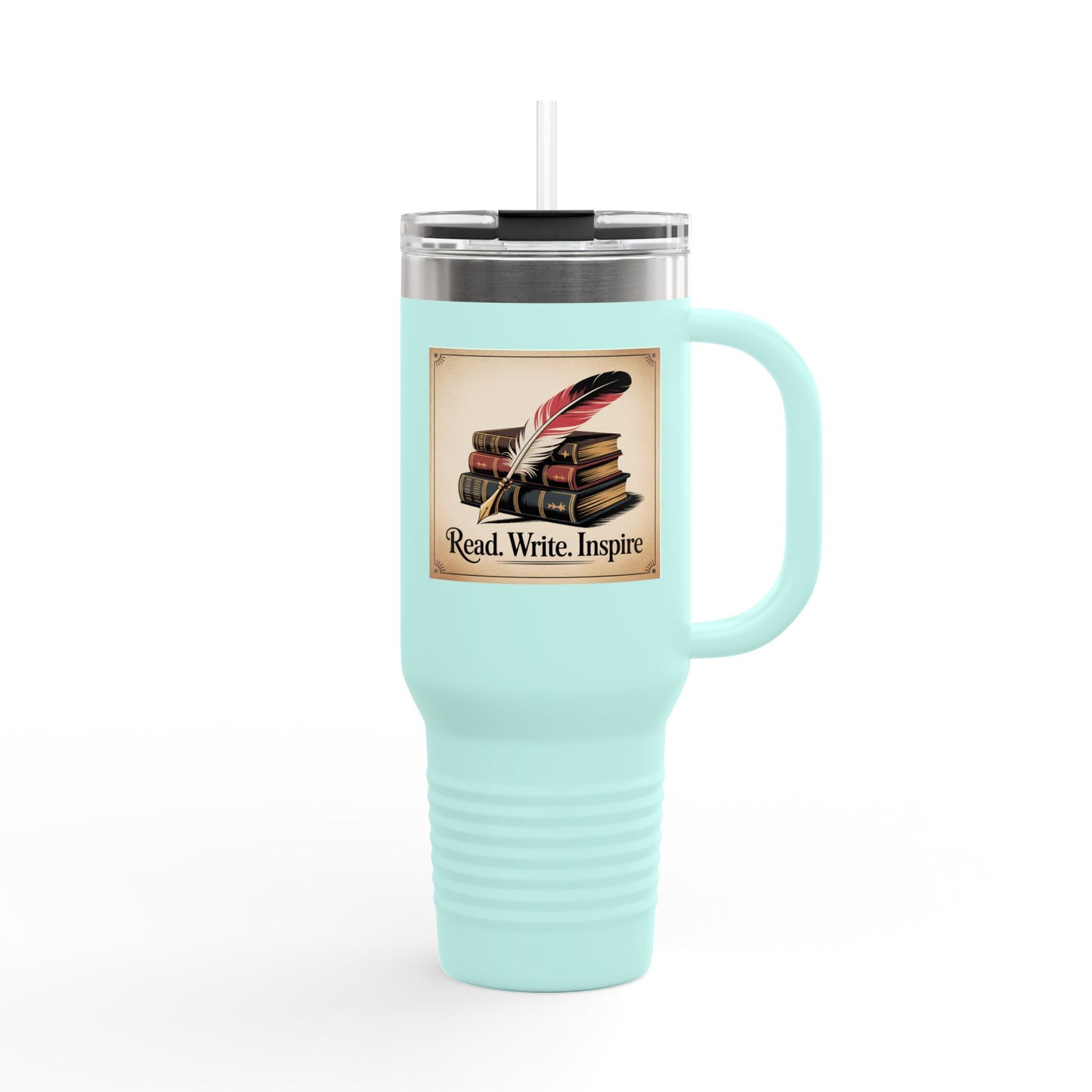 Read. Write. Inspire - 40oz Tumbler for Educators