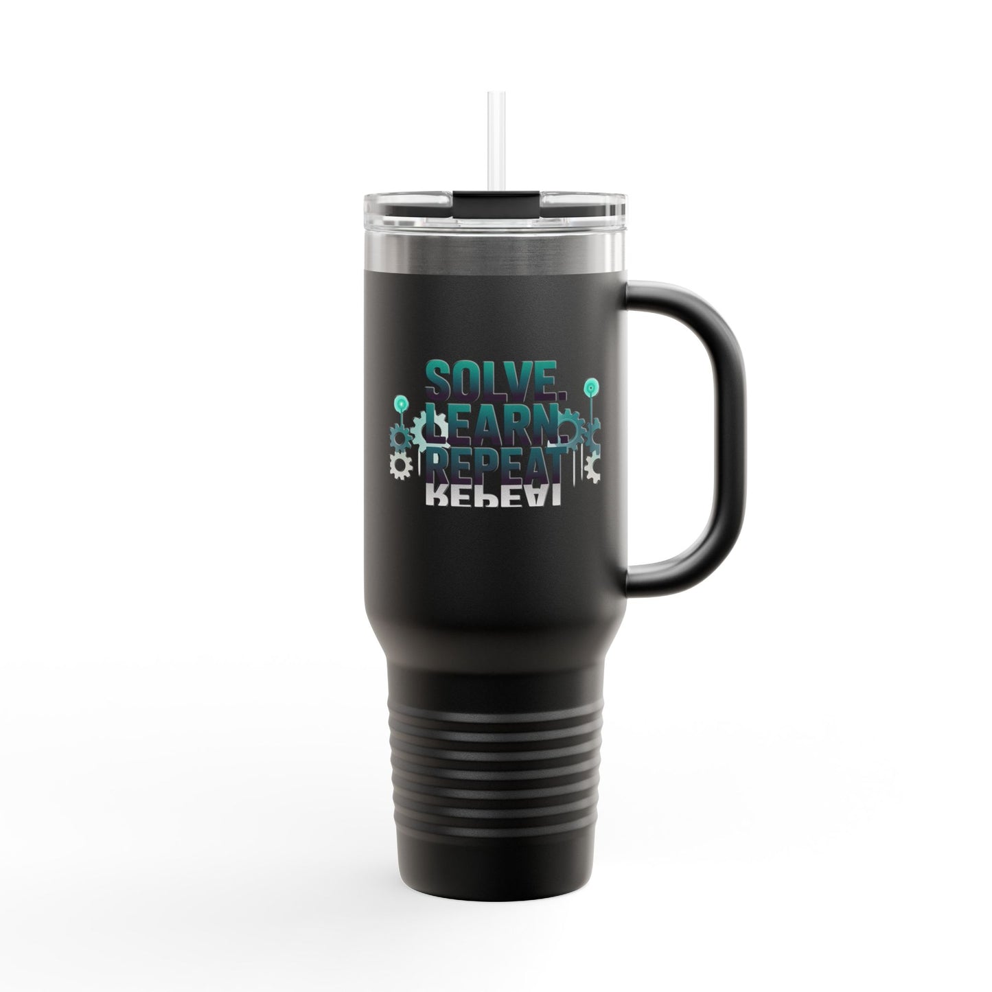Solve, Learn, Repeat - 40oz Tumbler for Educators