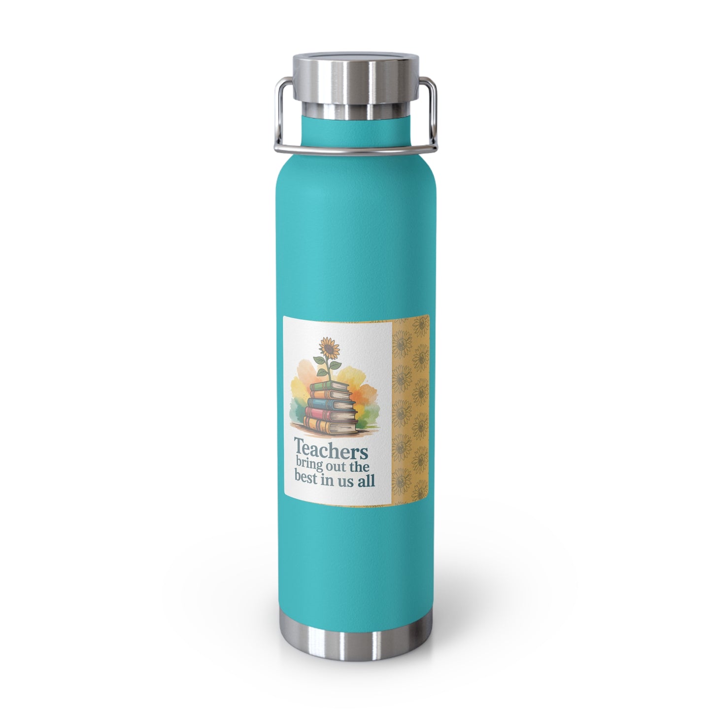 Teachers Bring Out the Best in Us All -22oz Copper Teachers Tumbler