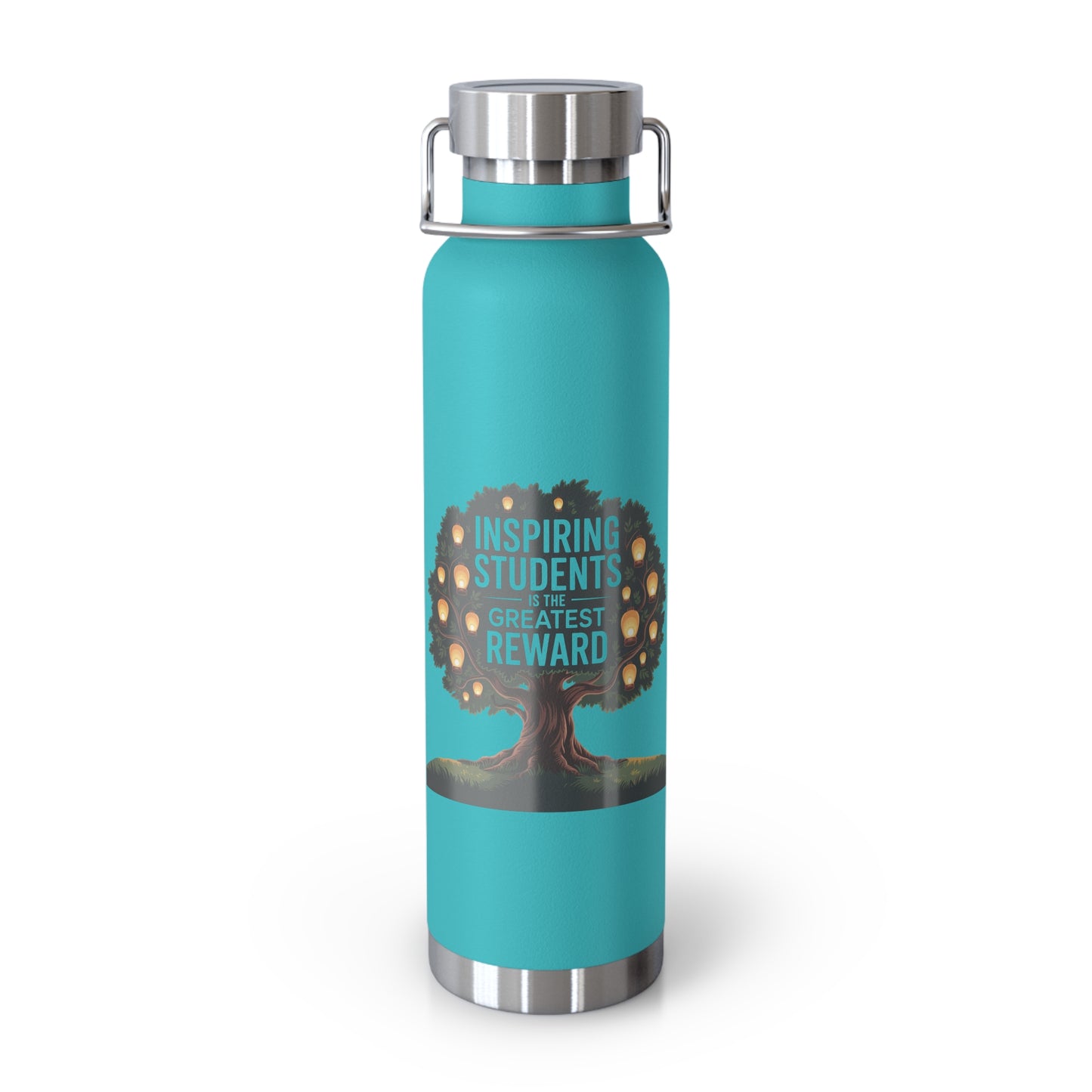 Inspiring Students is the Greatest Reward -22oz Copper Teachers Tumbler