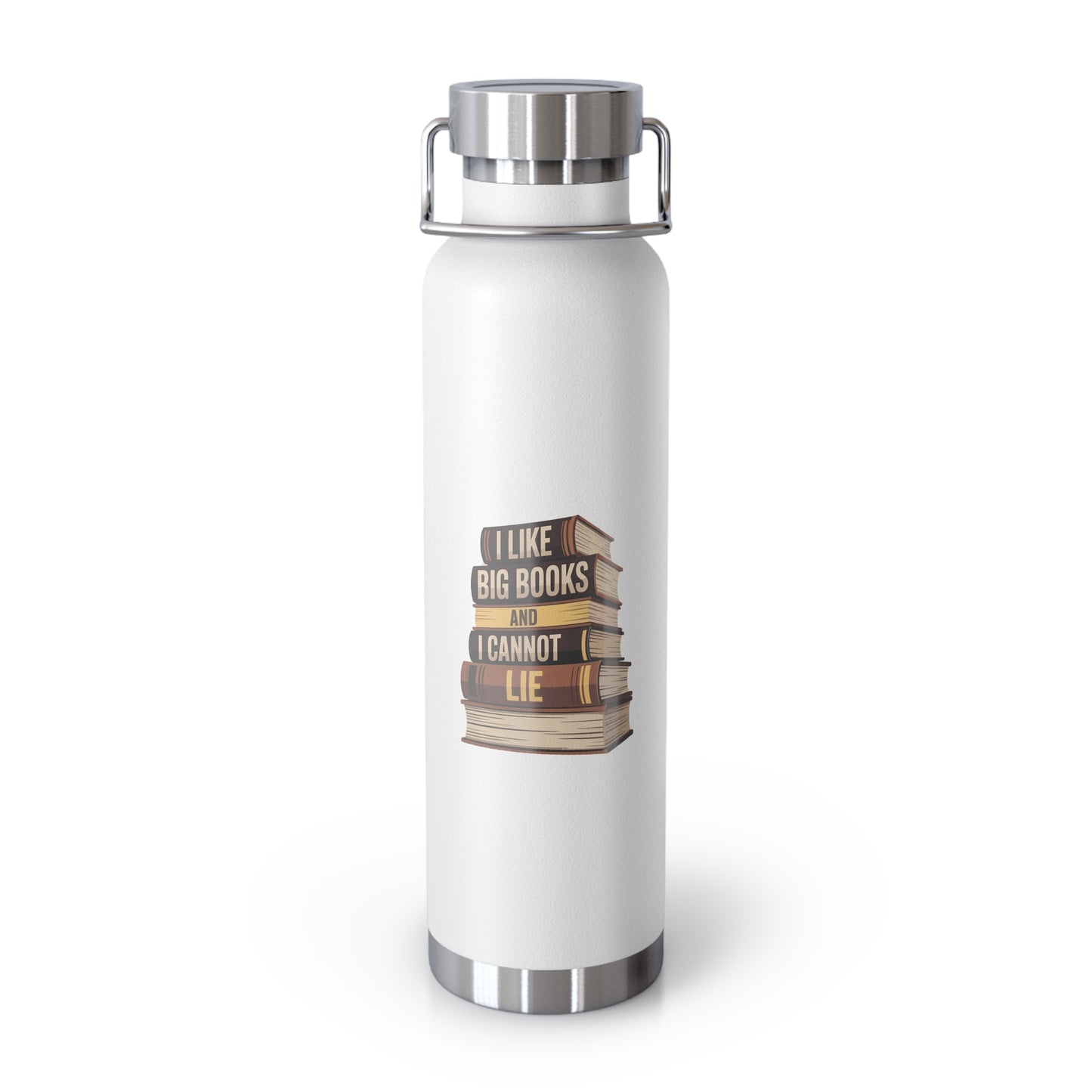 I Like Big Books and I Cannot Lie -22oz Copper Teachers Tumbler