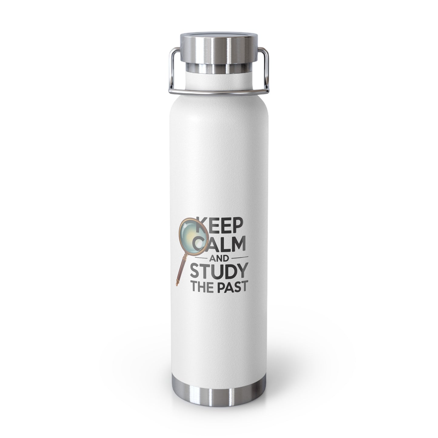 Keep Calm and Study the Past -22oz Copper Teachers Tumbler