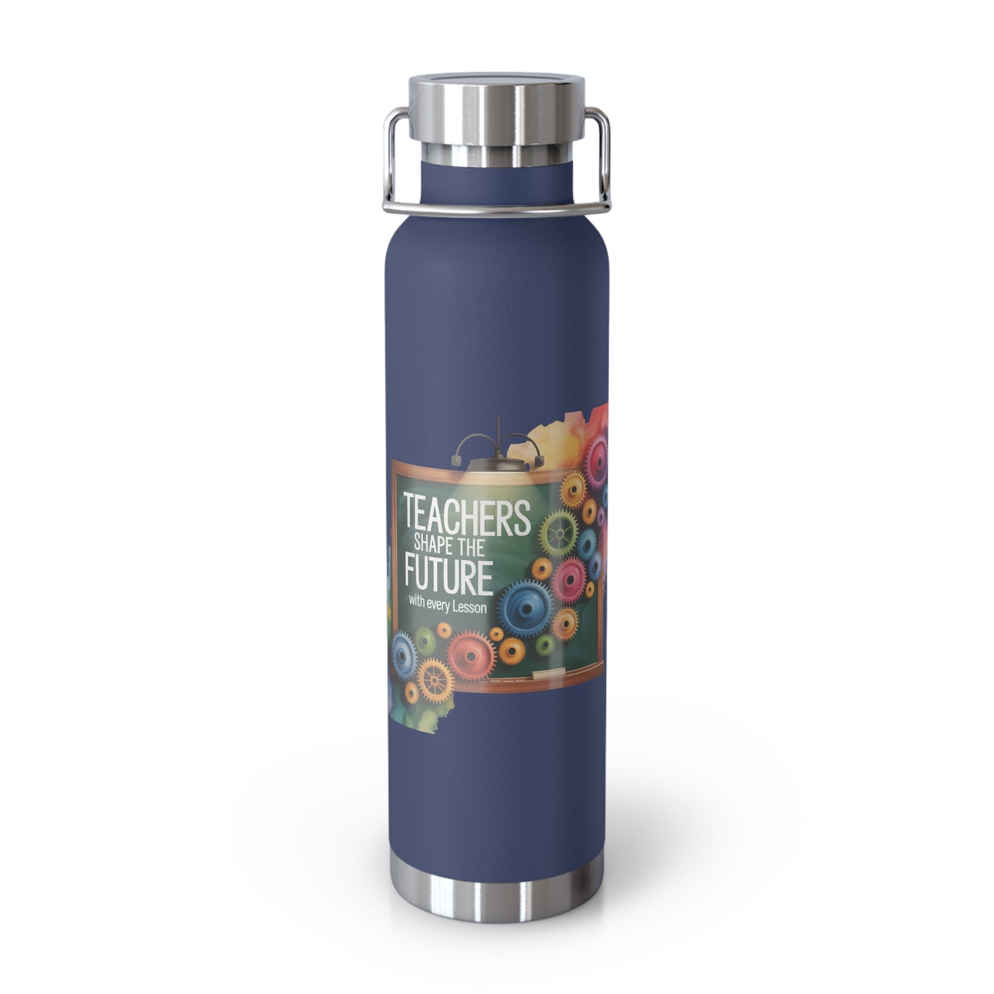 Teachers Shape the Future with Every Lesson -22oz Copper Teachers Tumbler