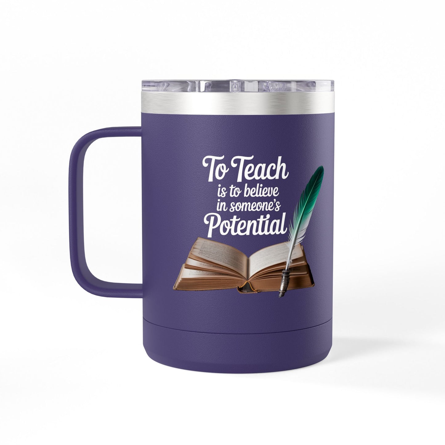 Teachers Create Safe Spaces for Growth - 15oz Teacher Coffee Mug