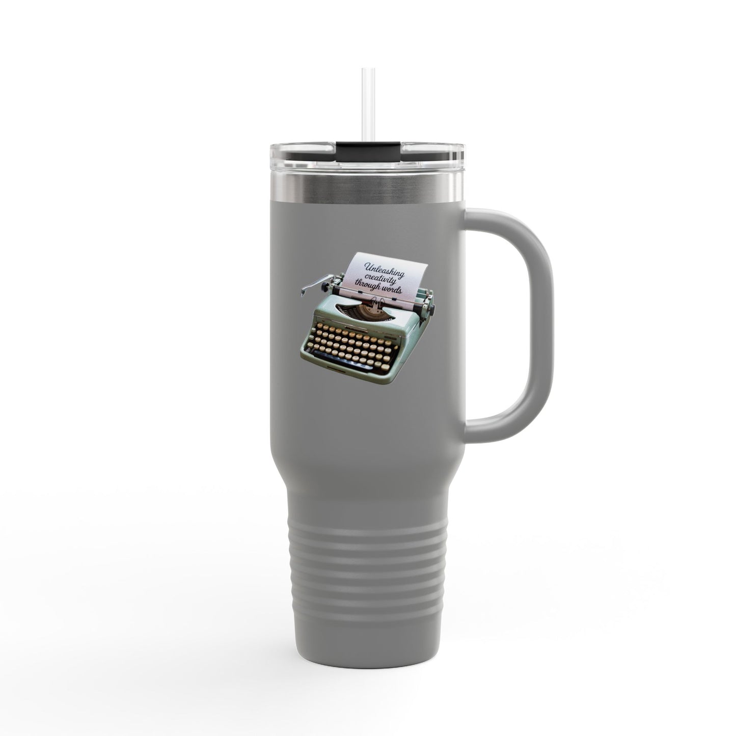 Unleashing Creativity Through Words - 40oz Tumbler for Educators