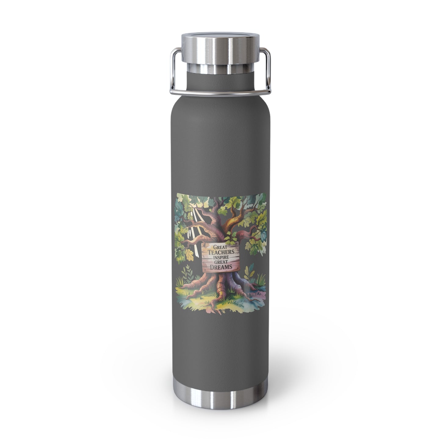 Great Teachers Inspire Great Dreams -22oz Copper Teachers Tumbler