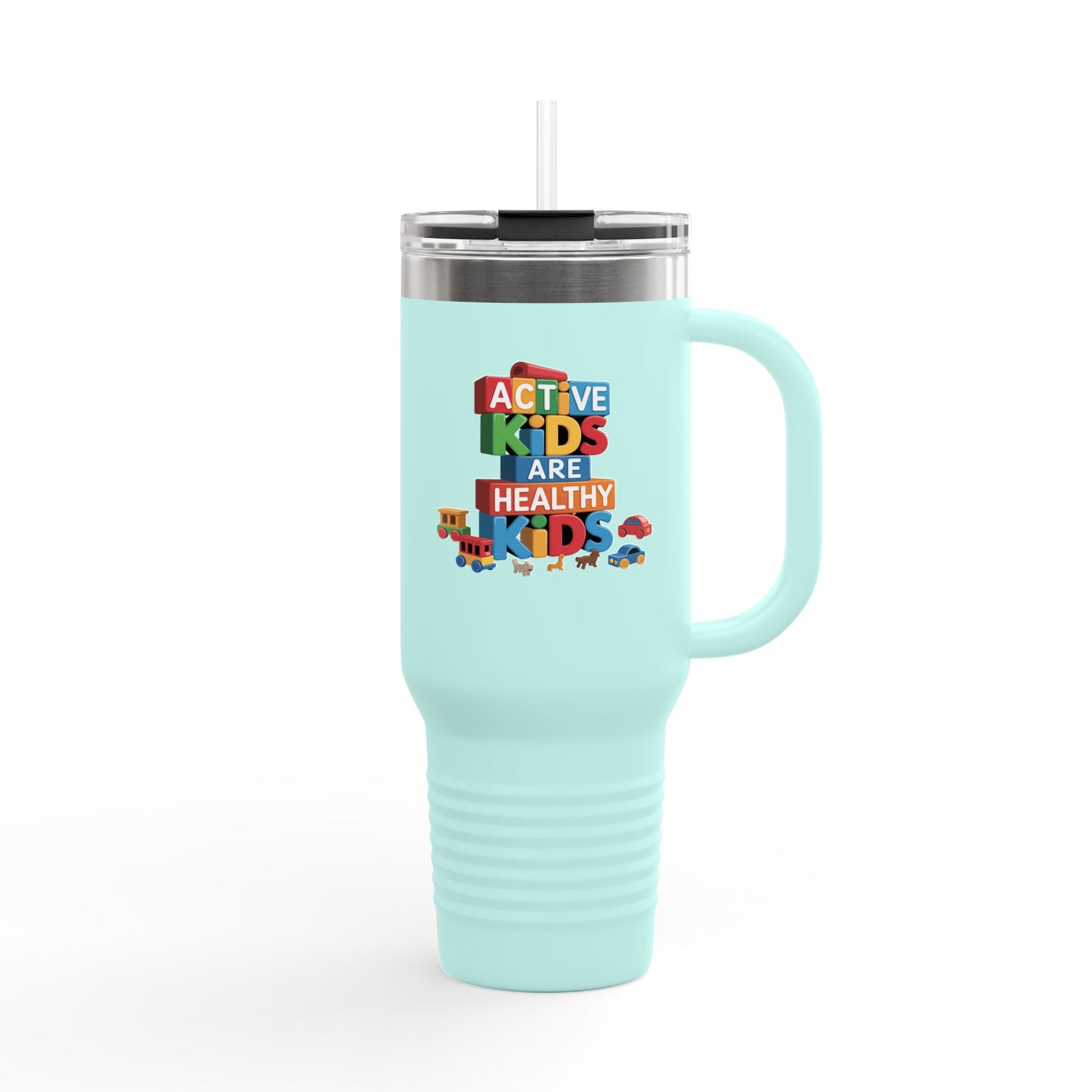 Active Kids are Healthy Kids - 40oz Tumbler for Educators