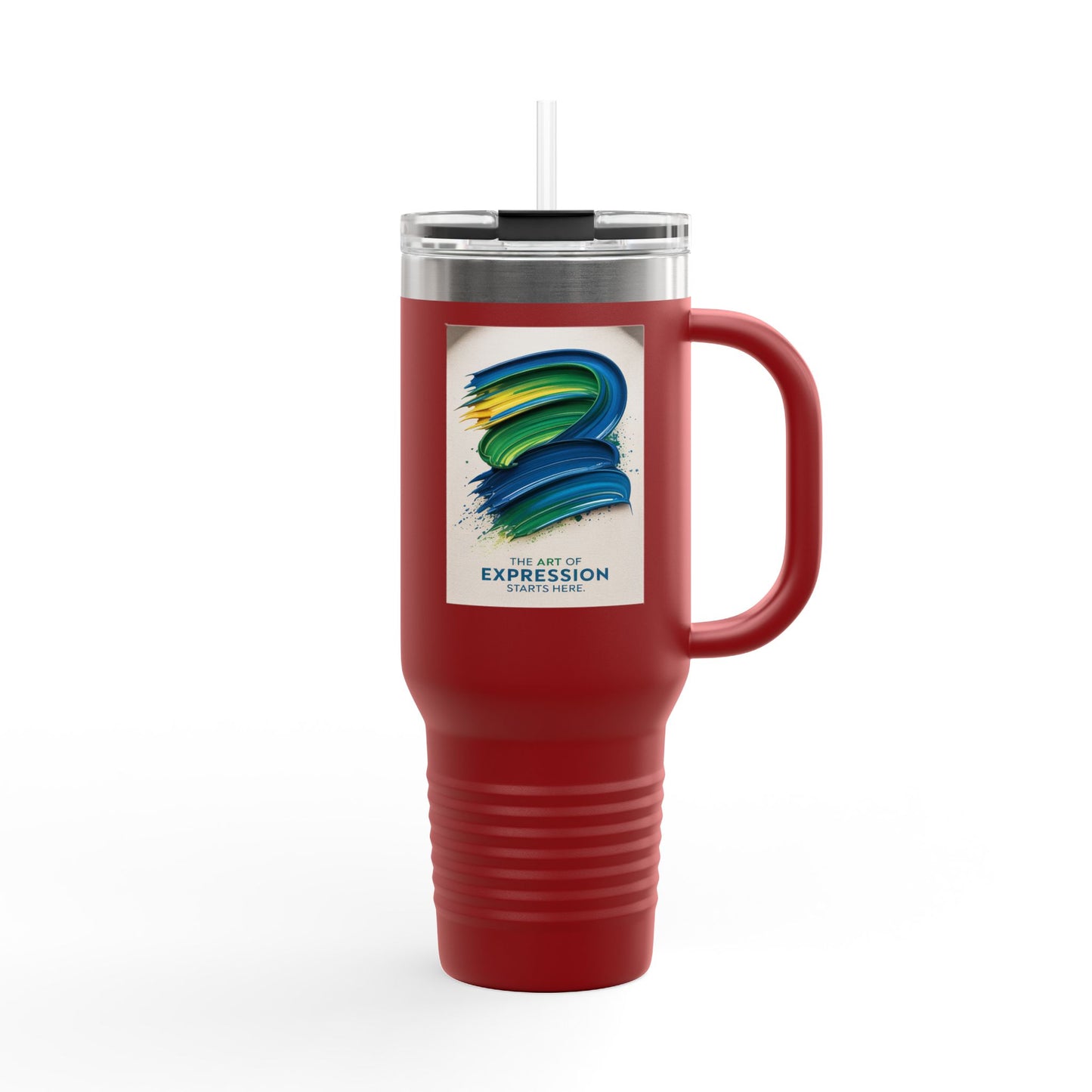 The Art of Expression Starts Here - 40oz Tumbler for Educators