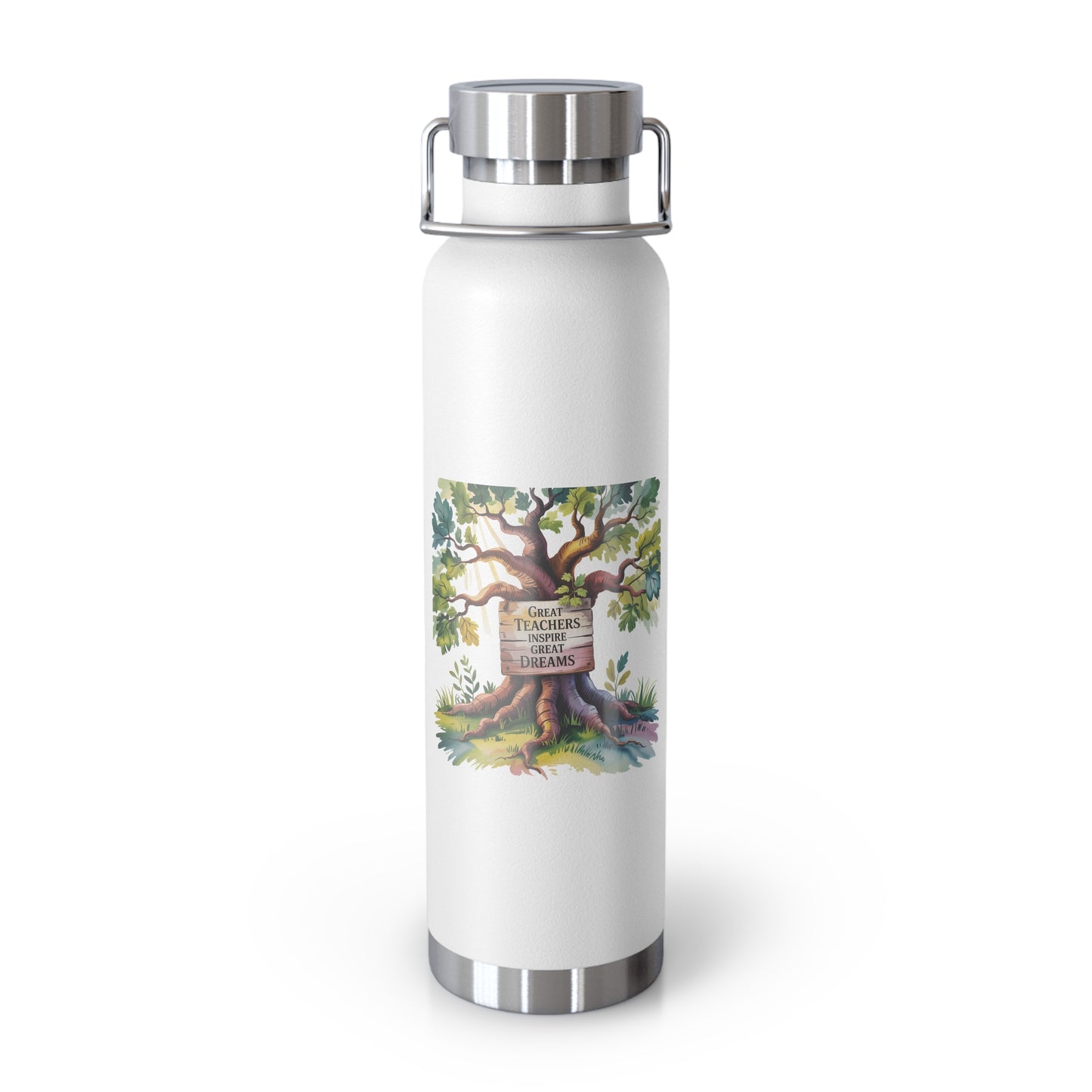Great Teachers Inspire Great Dreams -22oz Copper Teachers Tumbler