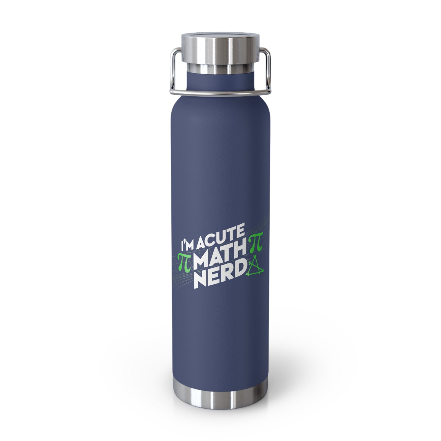 I'm Acute Math Nerd -22oz Copper Teachers Tumbler