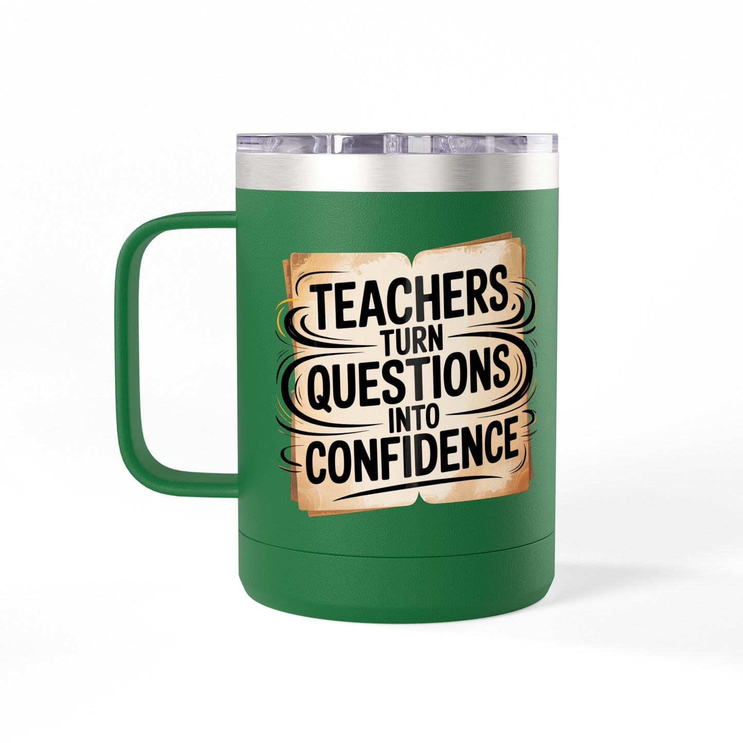 Teachers Create Safe Spaces for Growth - 15oz Teacher Coffee Mug