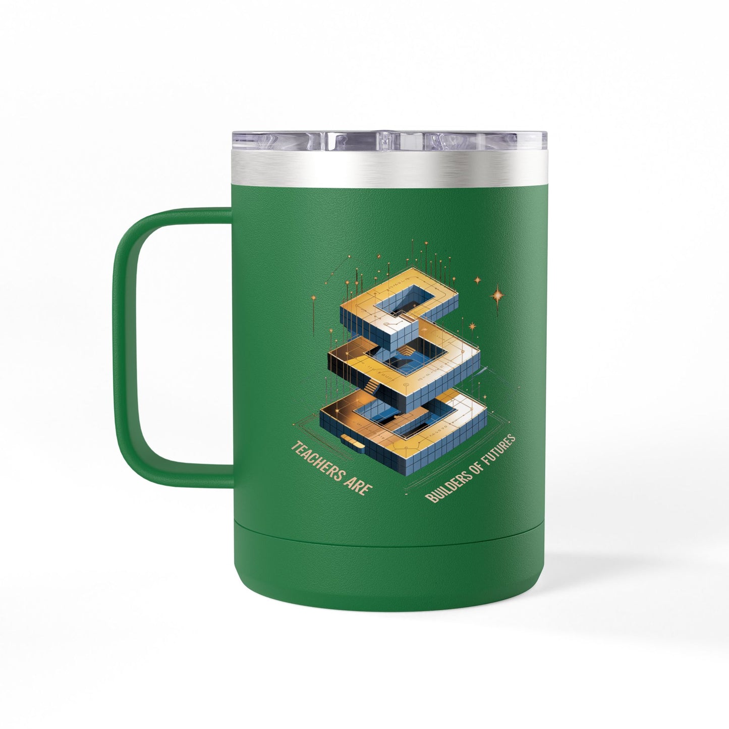 Teachers are Builders of Futures - 15oz Teacher Coffee Mug