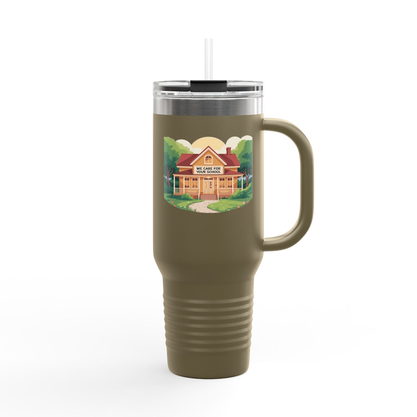 We Care for Your School - 40oz Tumbler for Educators