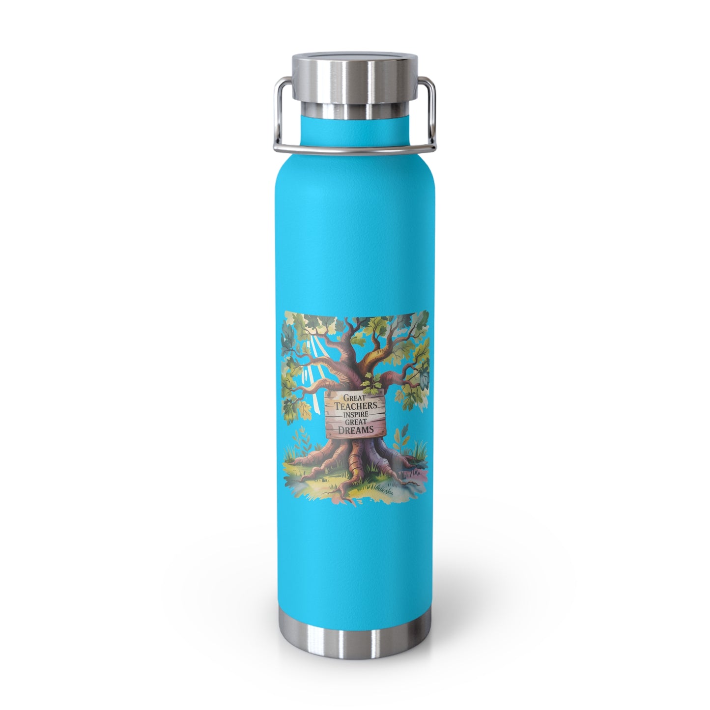 Great Teachers Inspire Great Dreams -22oz Copper Teachers Tumbler