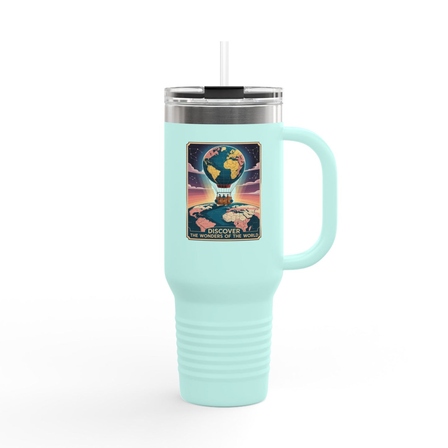 Discover the Wonders of the World - 40oz Tumbler for Educators