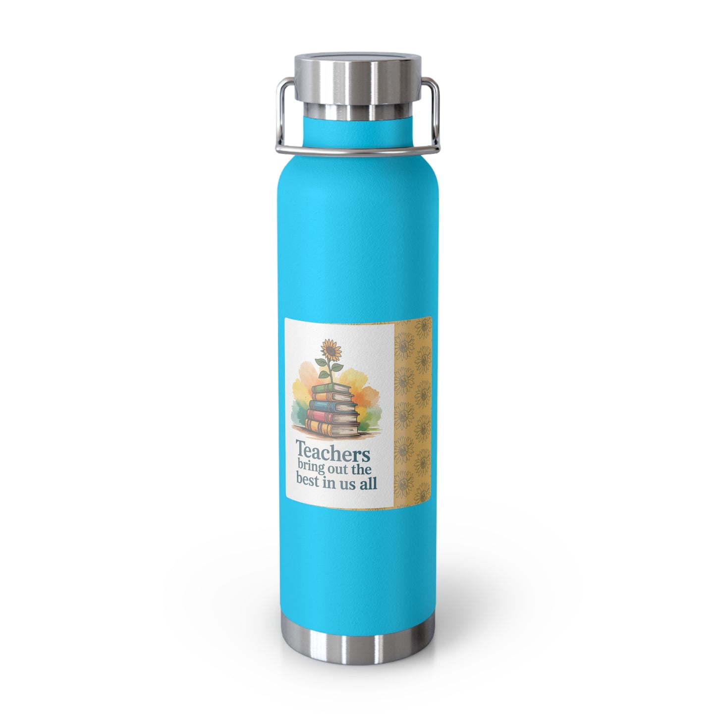 Teachers Bring Out the Best in Us All -22oz Copper Teachers Tumbler