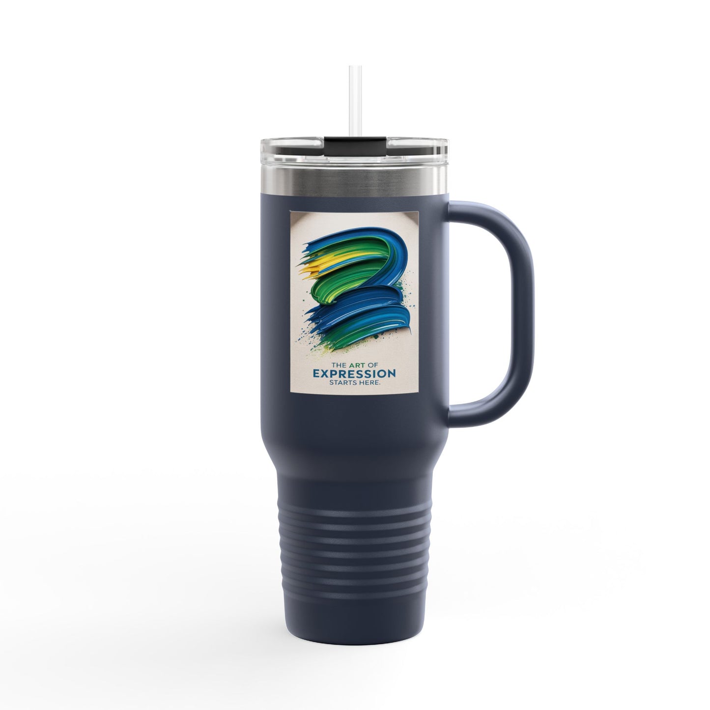 The Art of Expression Starts Here - 40oz Tumbler for Educators