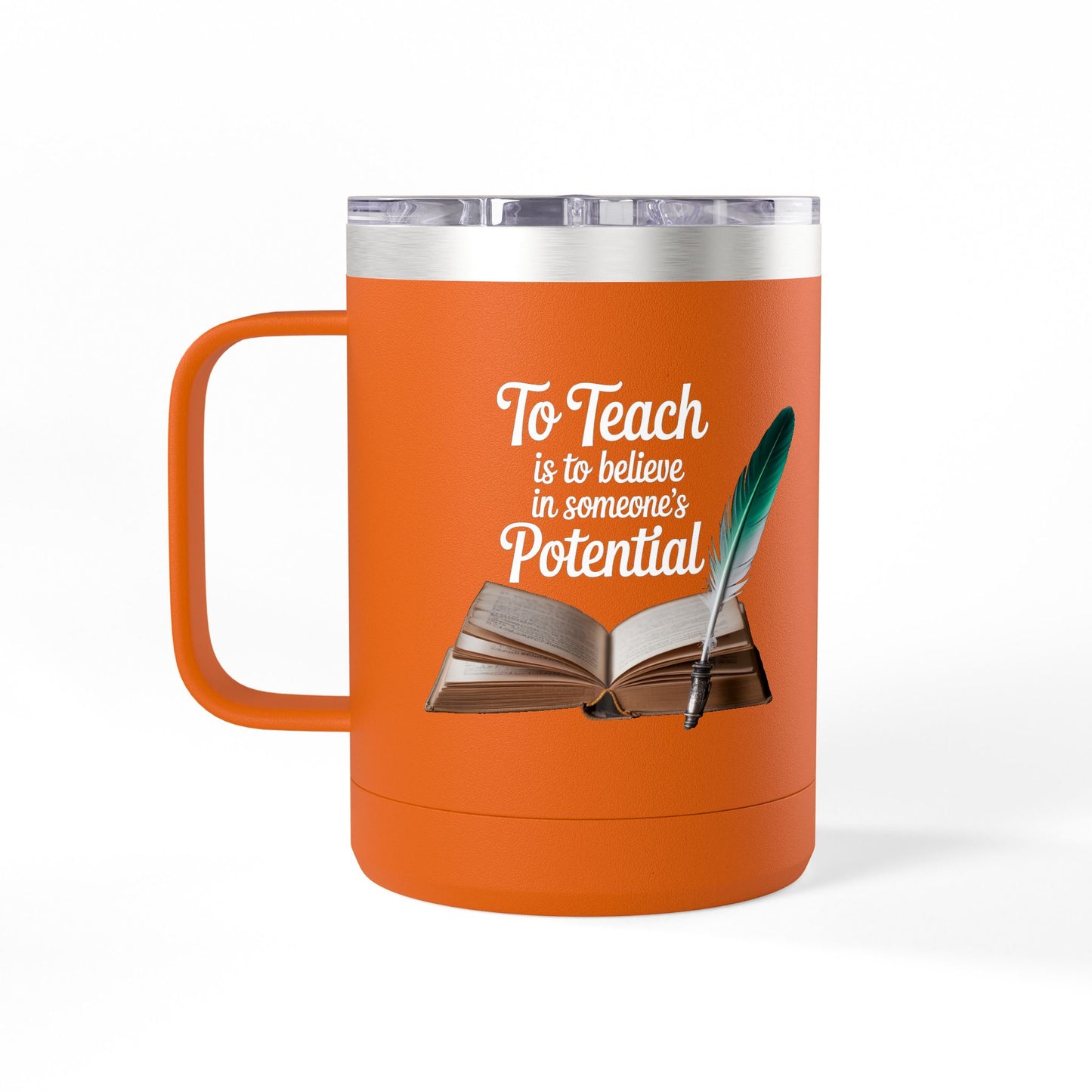 Teachers Create Safe Spaces for Growth - 15oz Teacher Coffee Mug