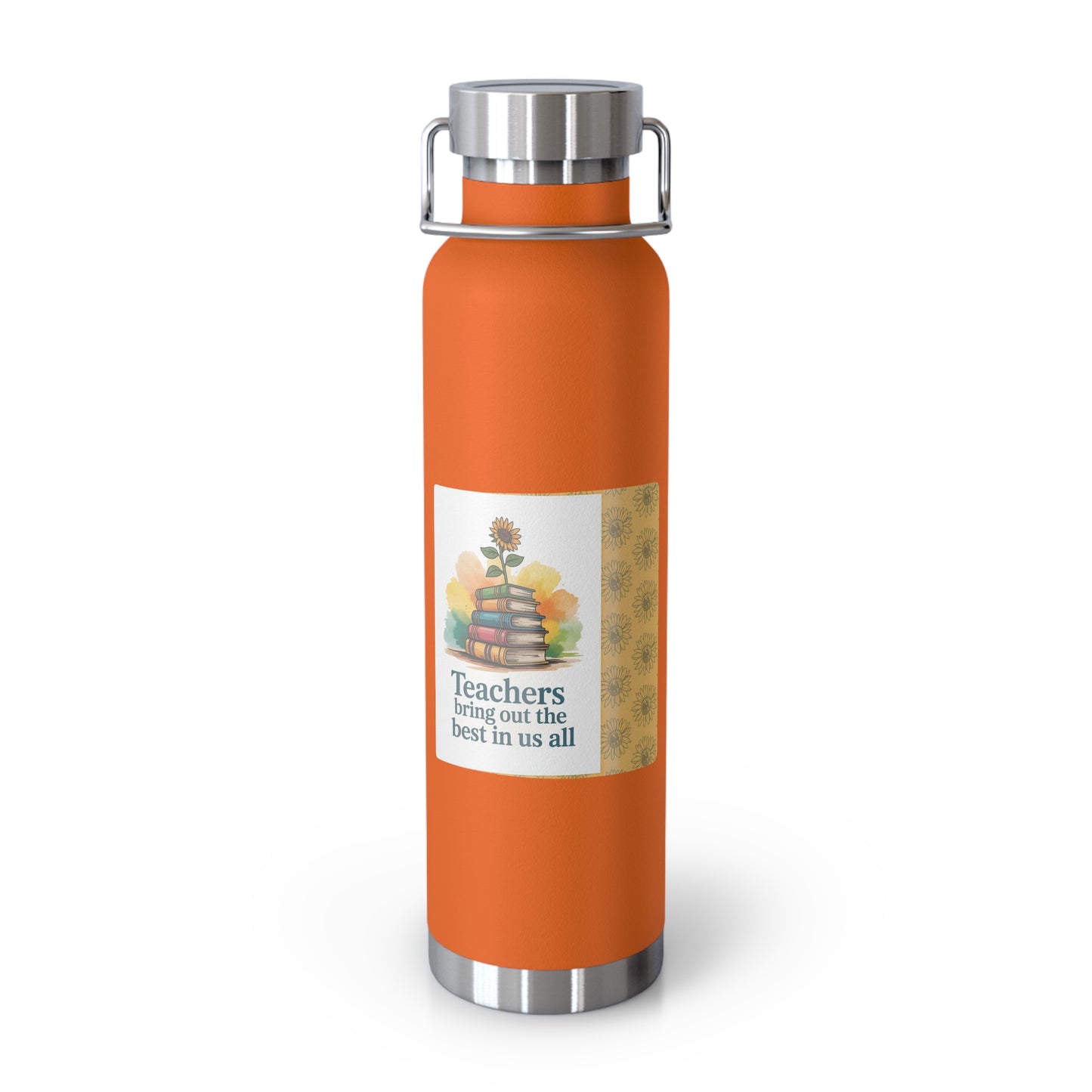 Teachers Bring Out the Best in Us All -22oz Copper Teachers Tumbler