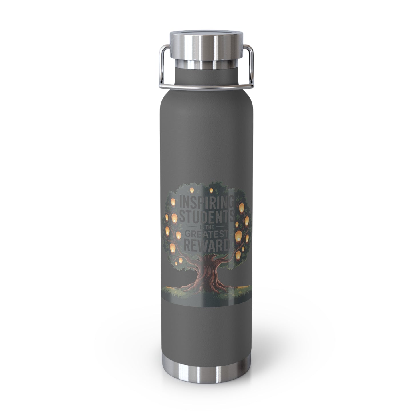 Inspiring Students is the Greatest Reward -22oz Copper Teachers Tumbler