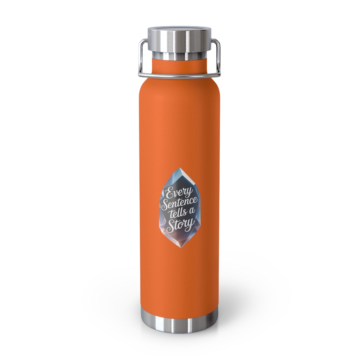 Every Sentence Tells a Story -22oz Copper Teachers Tumbler