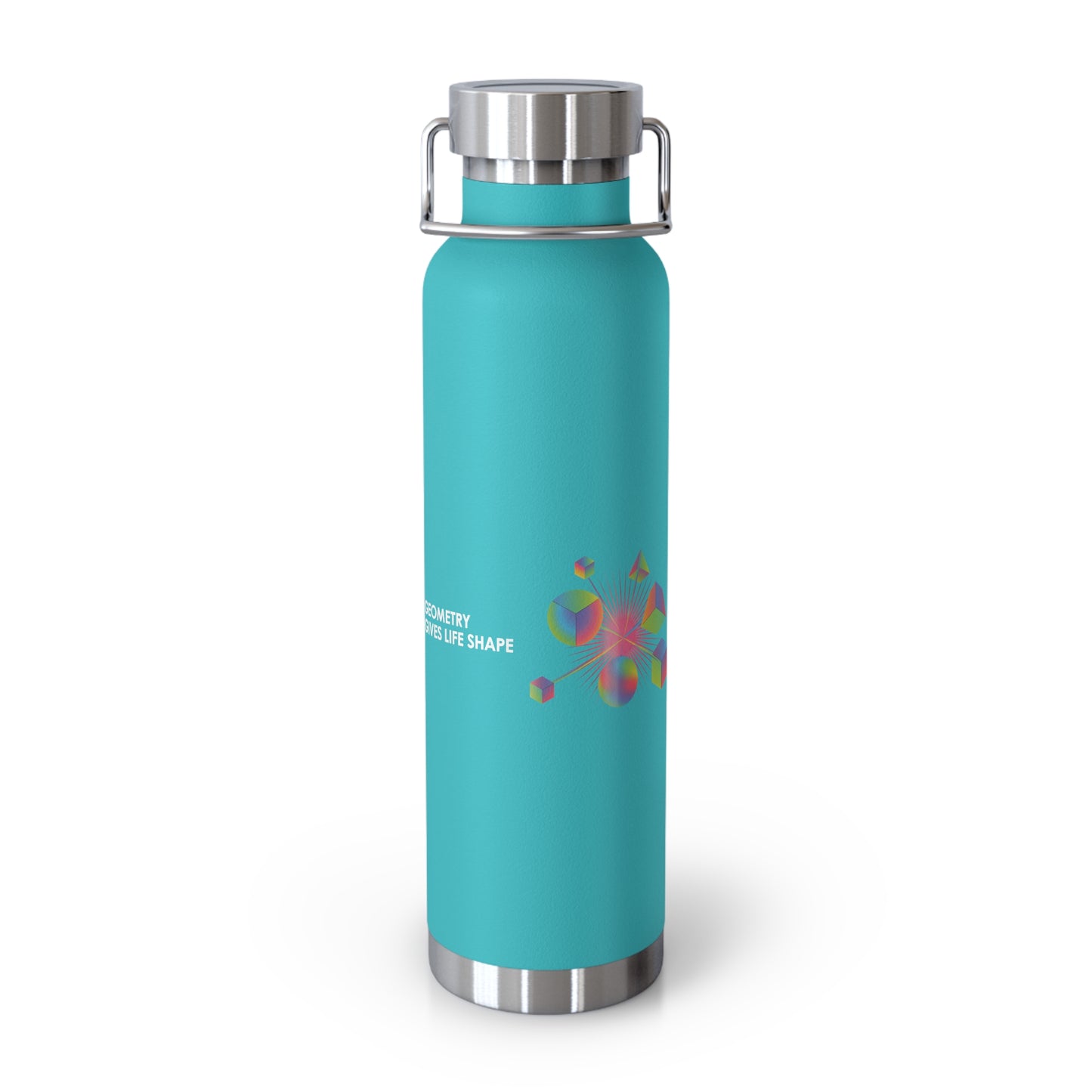 Geometry Gives Life Shape -22oz Copper Teachers Tumbler