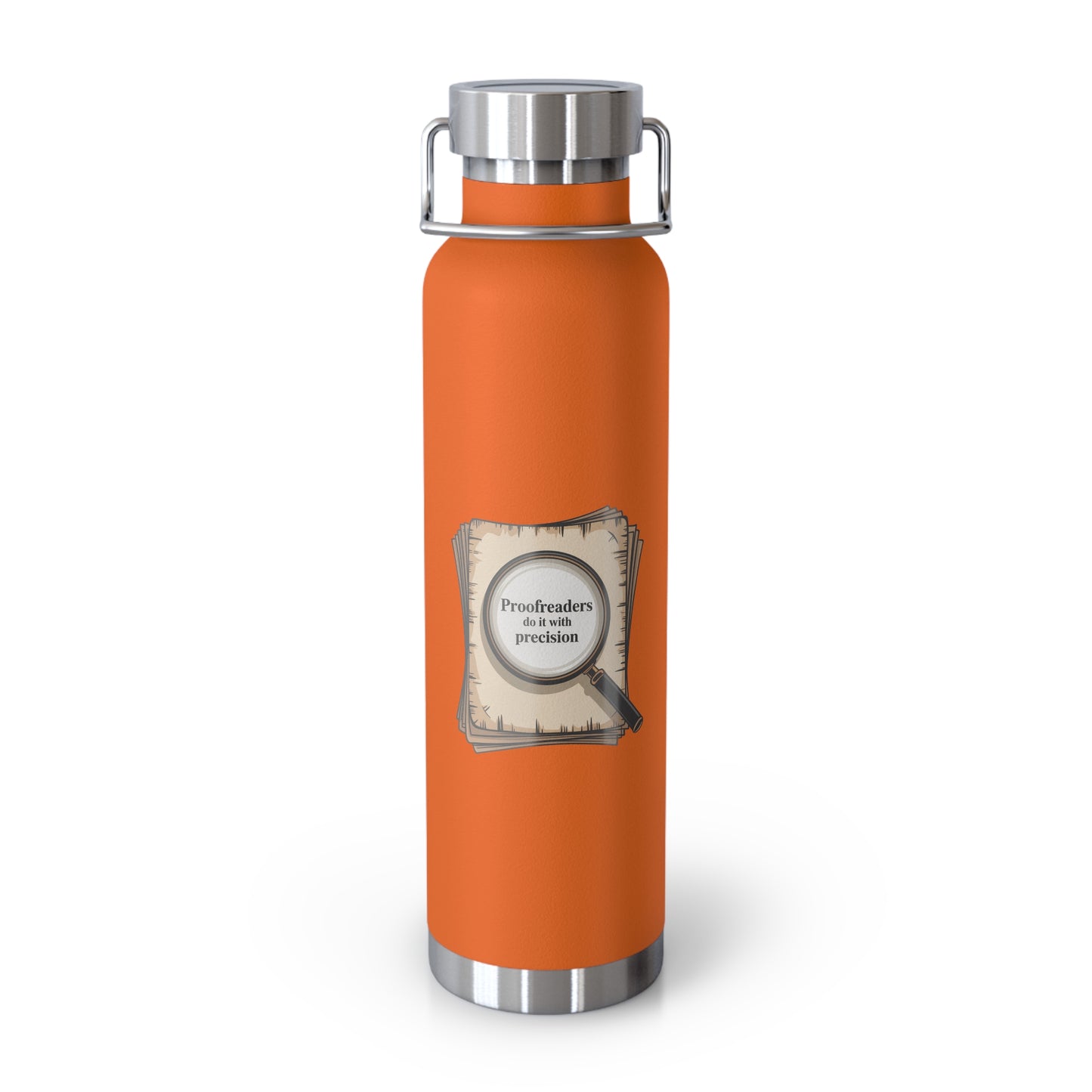 Proofreaders do it with Precision -22oz Copper Teachers Tumbler
