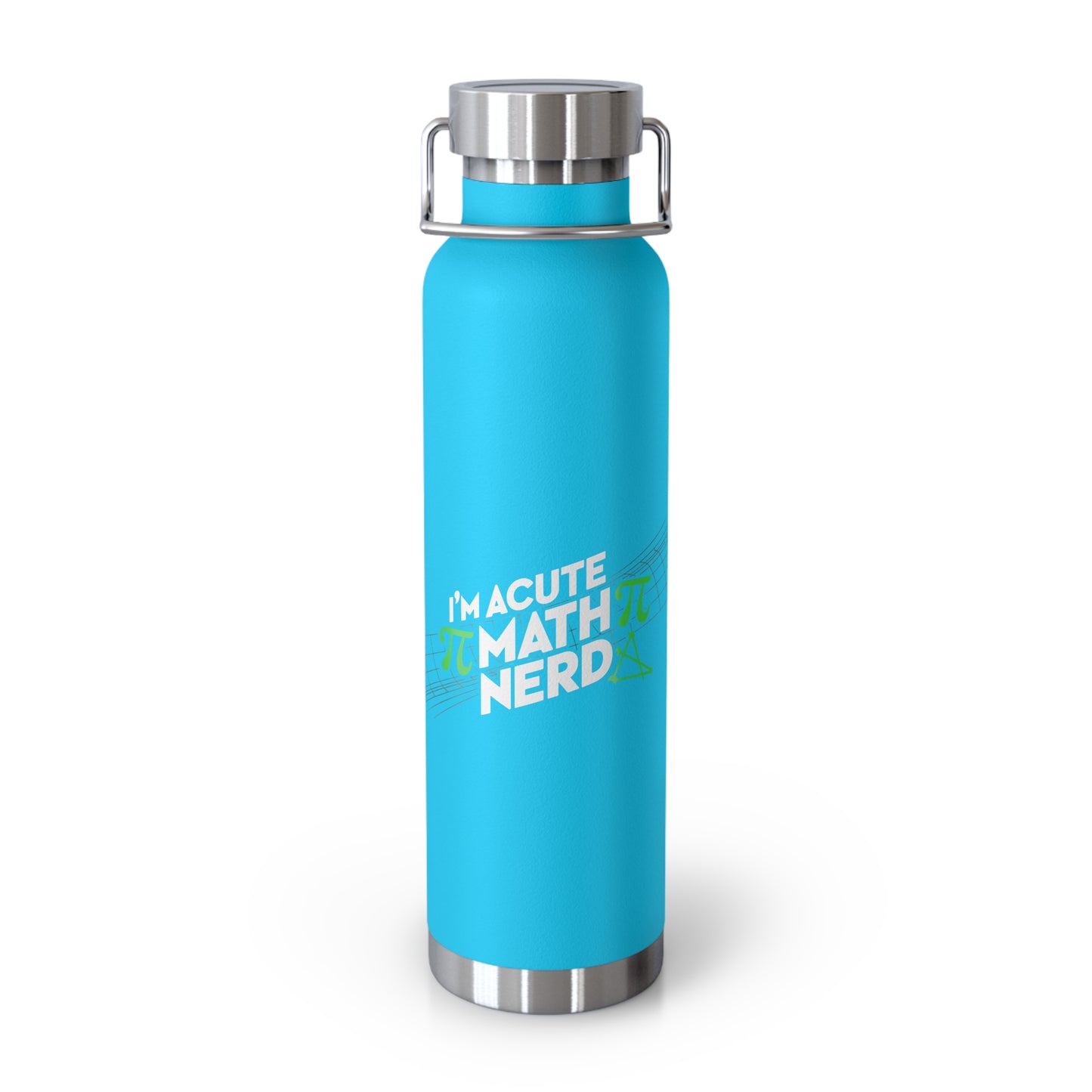 I'm Acute Math Nerd -22oz Copper Teachers Tumbler