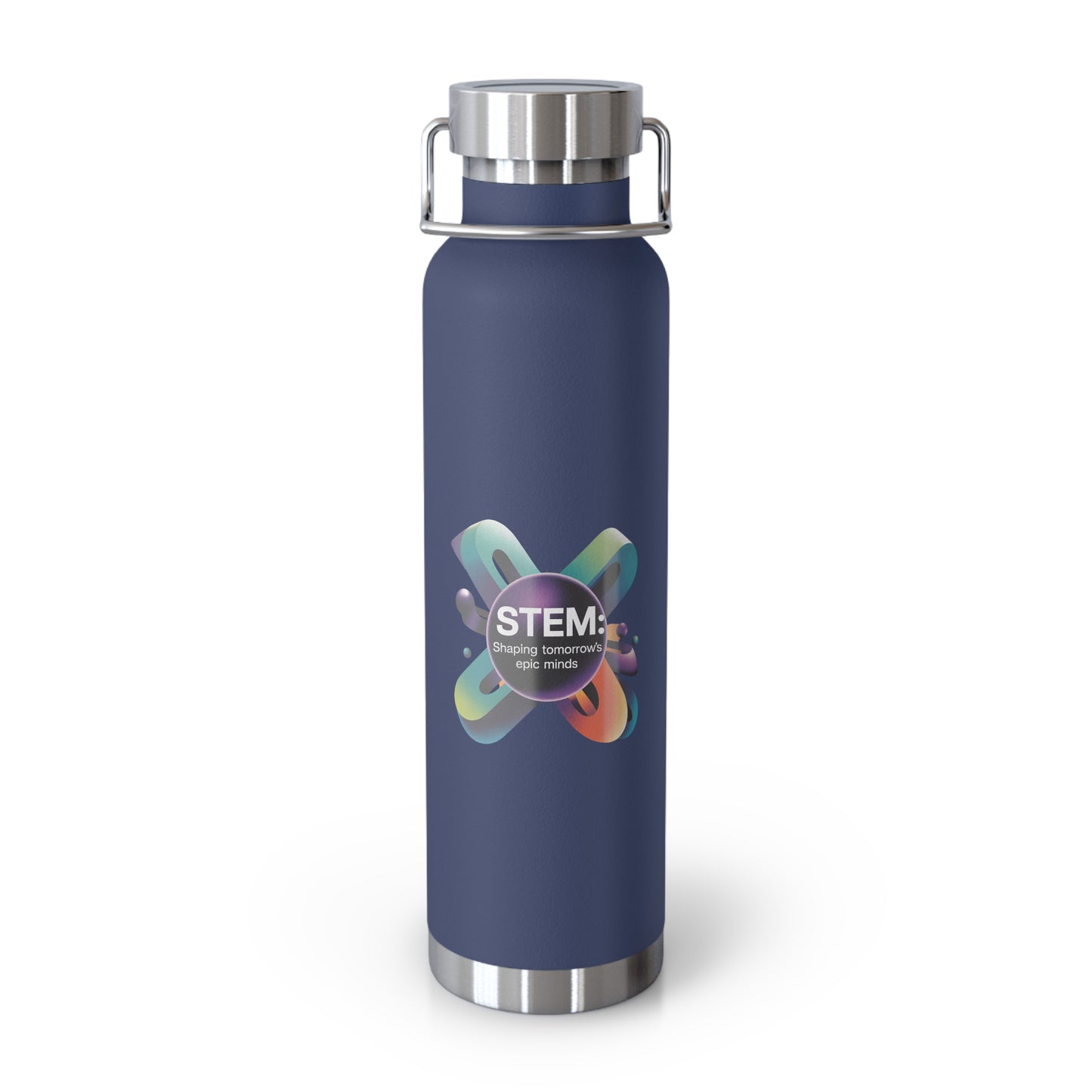 STEM: Shaping Tomorrow's Epic Minds -22oz Copper Teachers Tumbler
