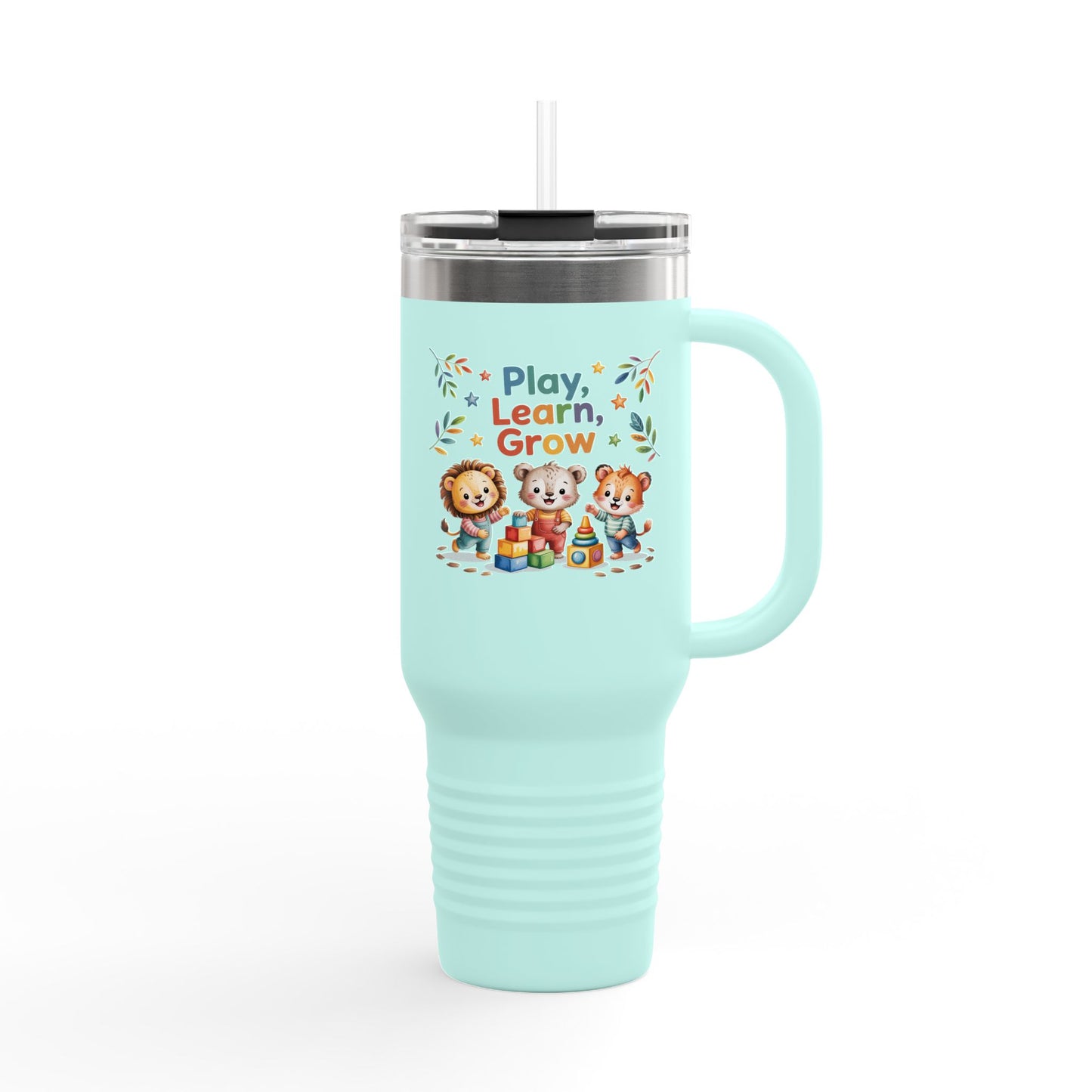 Play, Learn, Grow - 40oz Tumbler for Educators