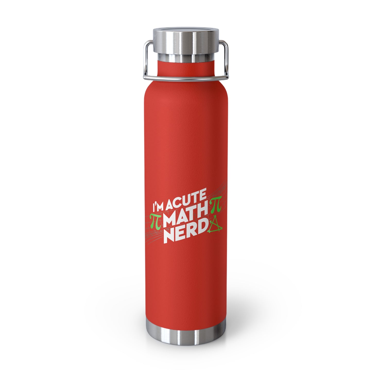 I'm Acute Math Nerd -22oz Copper Teachers Tumbler