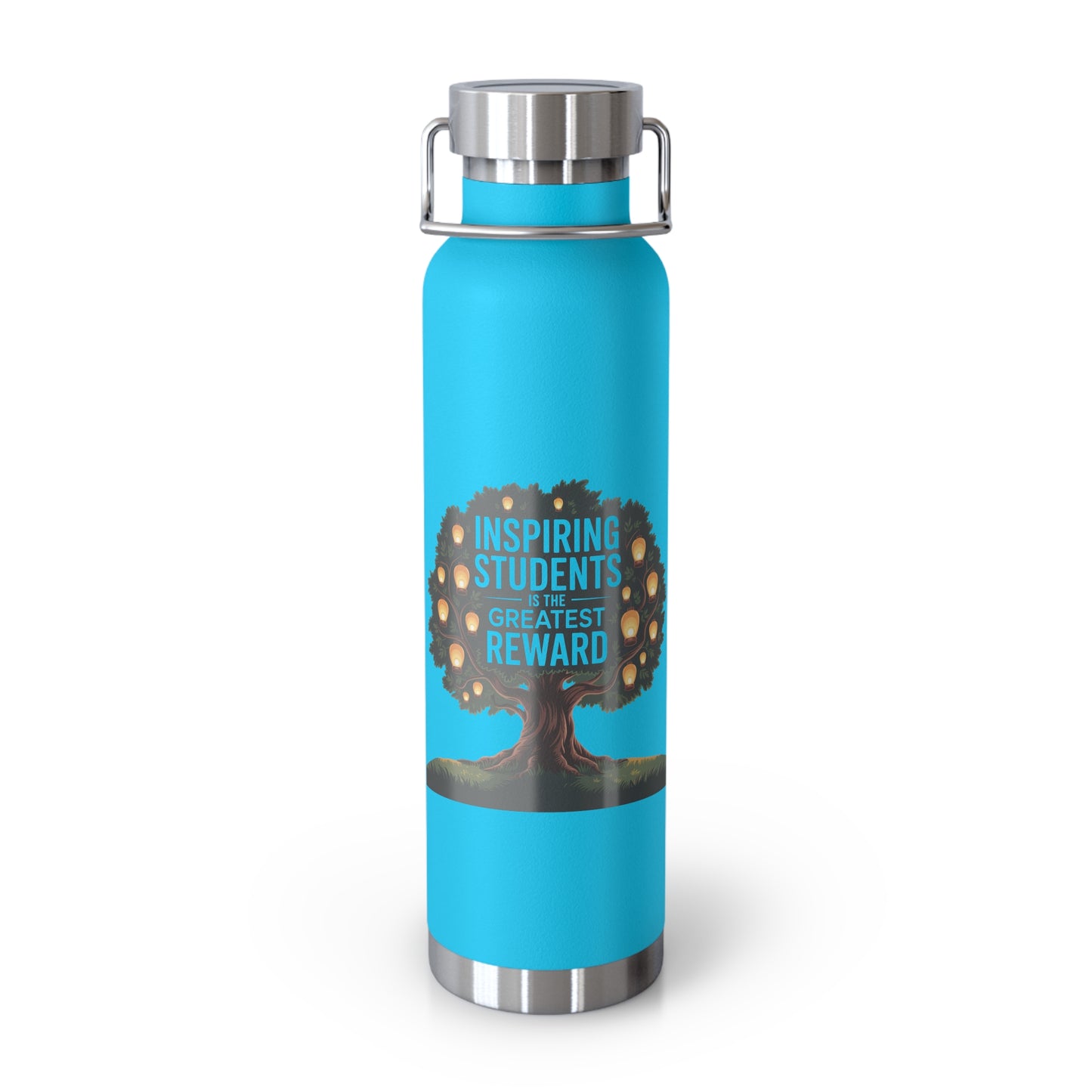 Inspiring Students is the Greatest Reward -22oz Copper Teachers Tumbler