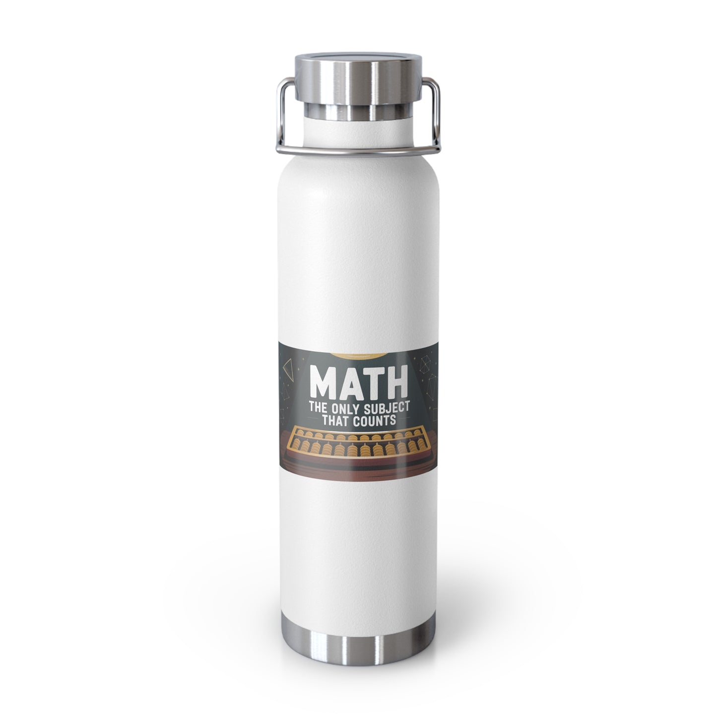Math the Only Subject that Counts -22oz Copper Teachers Tumbler