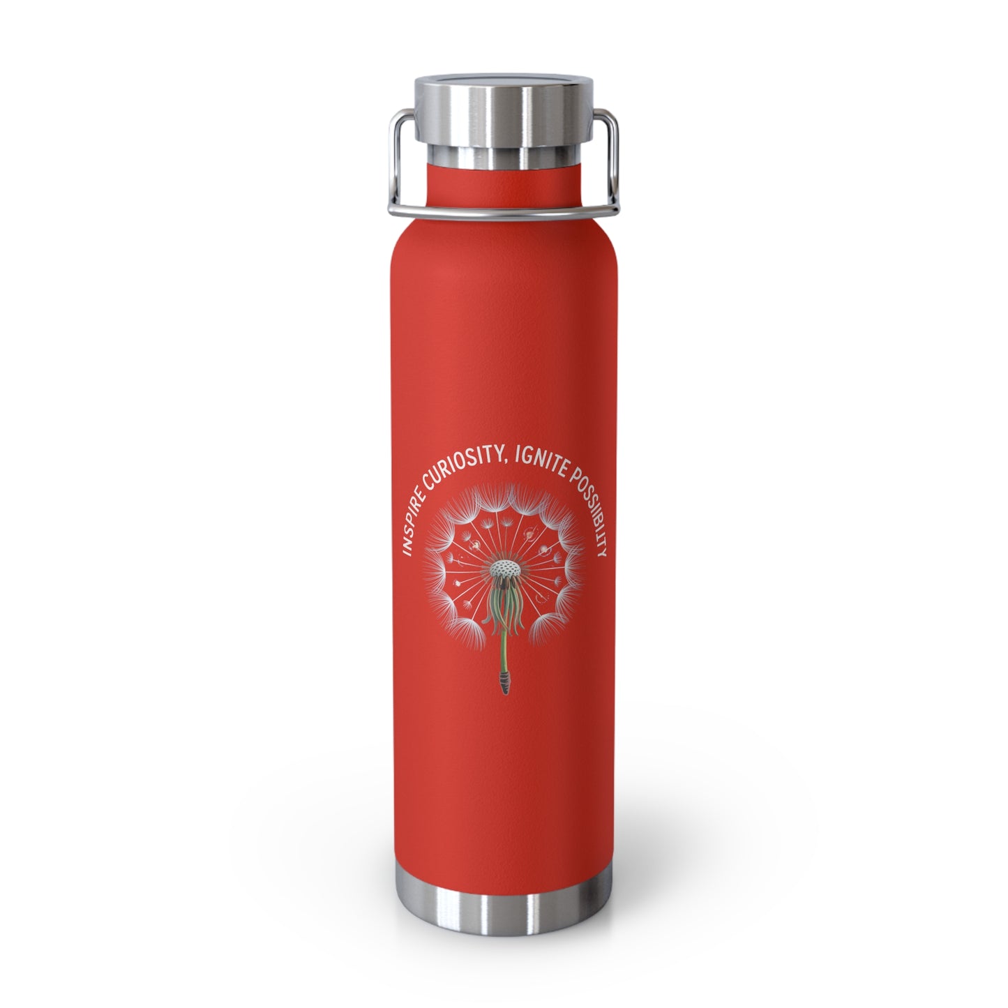 Inspire Curiosity, Ignite Possibility -22oz Copper Teachers Tumbler