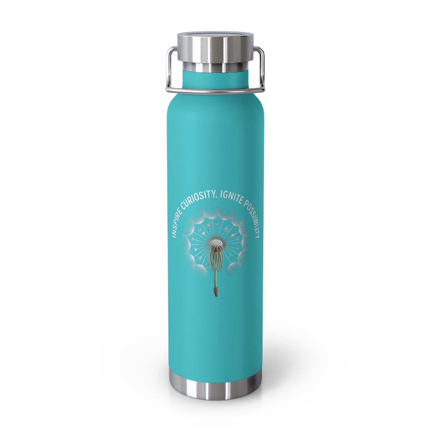 Inspire Curiosity, Ignite Possibility -22oz Copper Teachers Tumbler