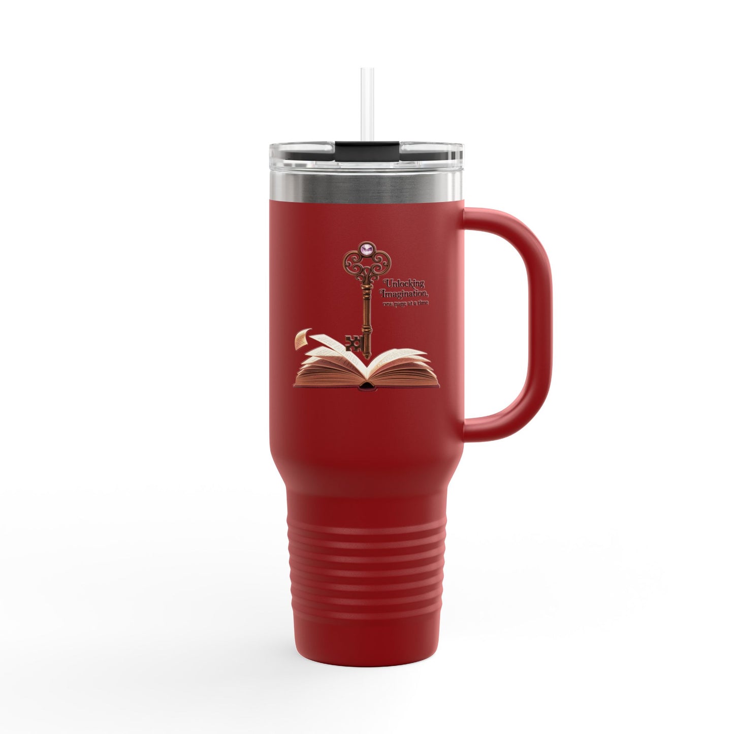 Unlocking Imagination, One Page at a Time - 40oz Tumbler for Educators